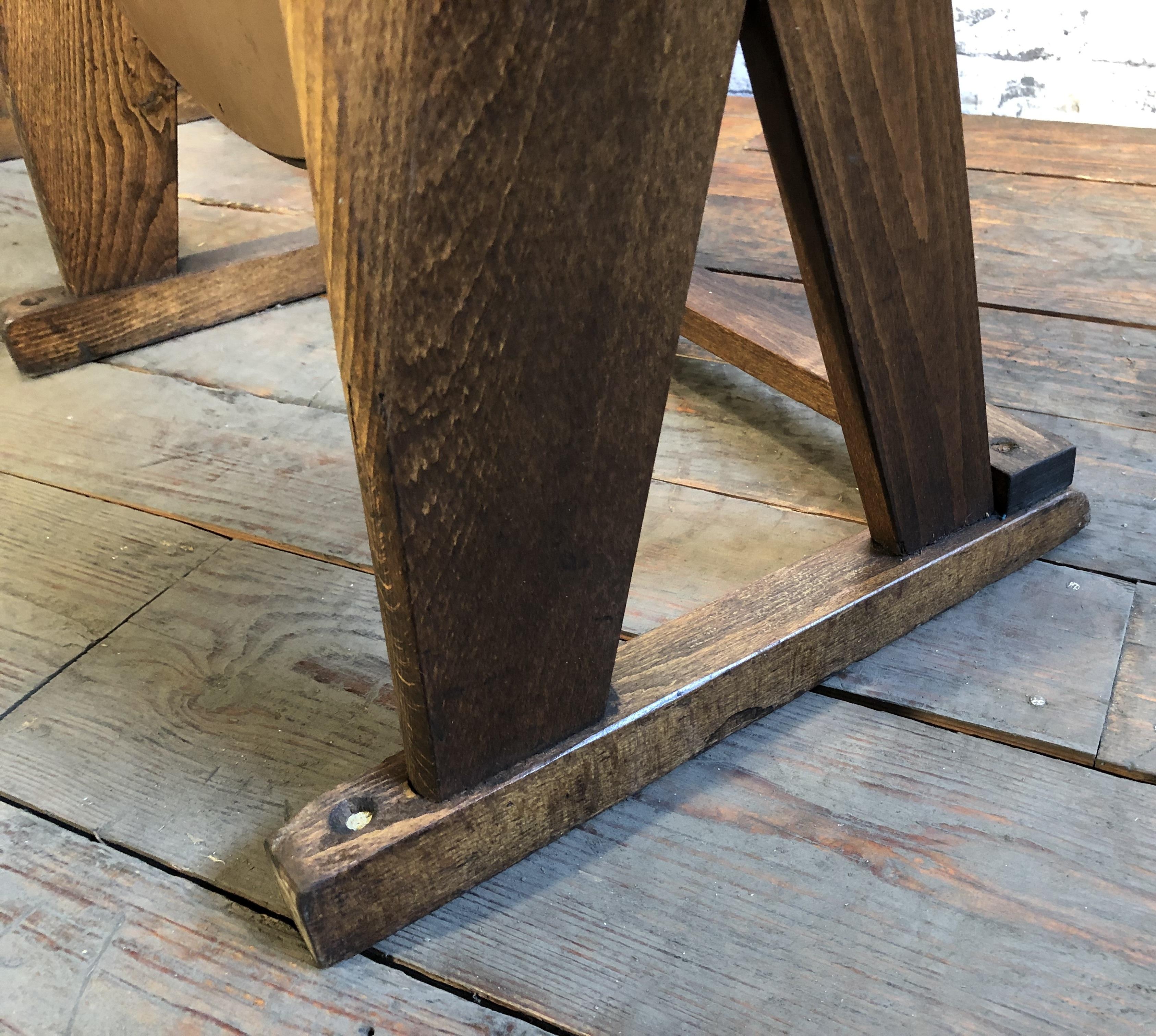 Mid-20th Century Vintage Two-Seat Cinema Bench from Ton, 1960s