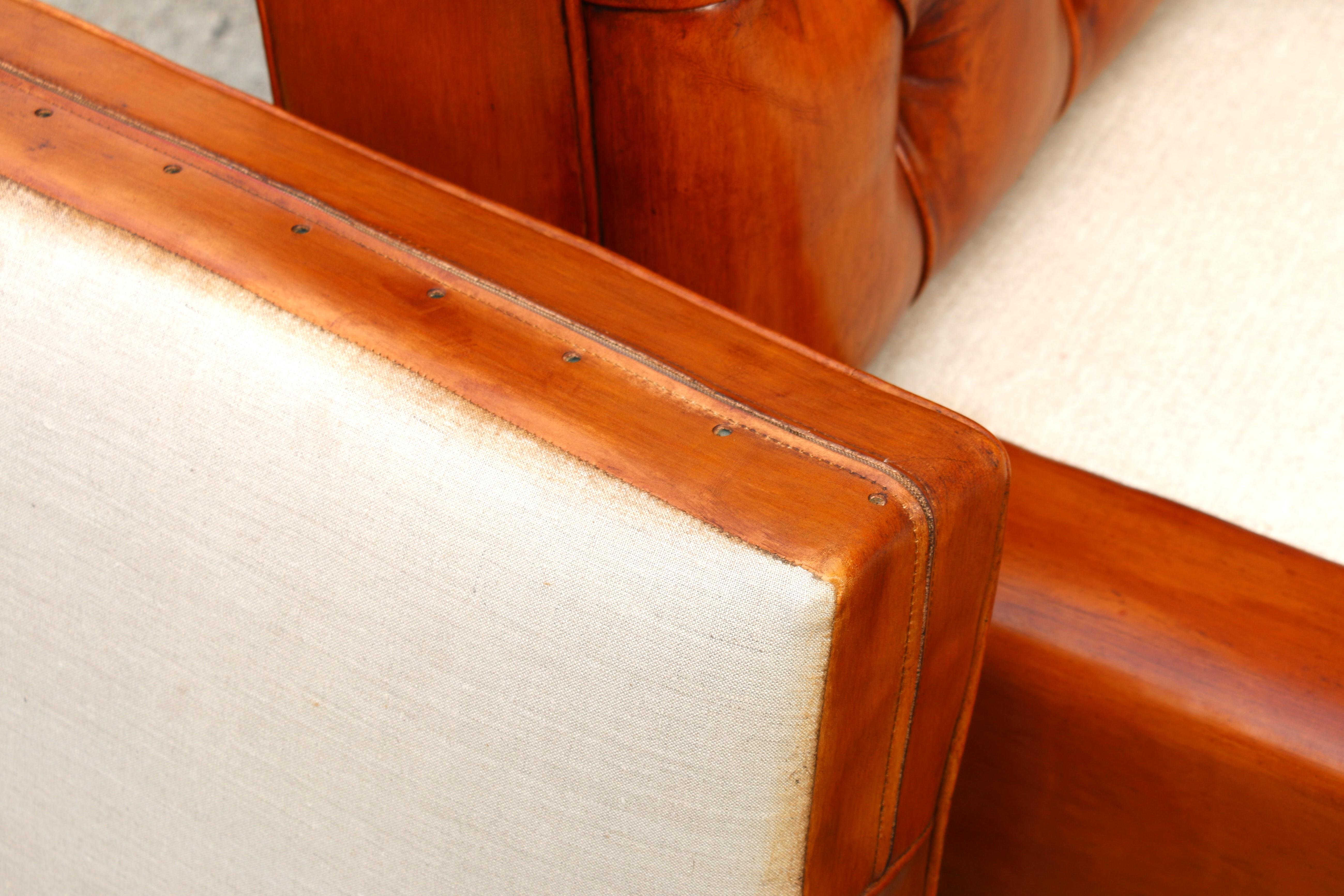 Divano Chesterfield a due posti d'epoca, 1900 in vendita 13