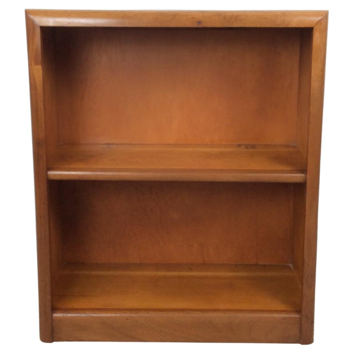 Vintage Two Shelf Bookcase with Rounded Front Edge
Wire Slot