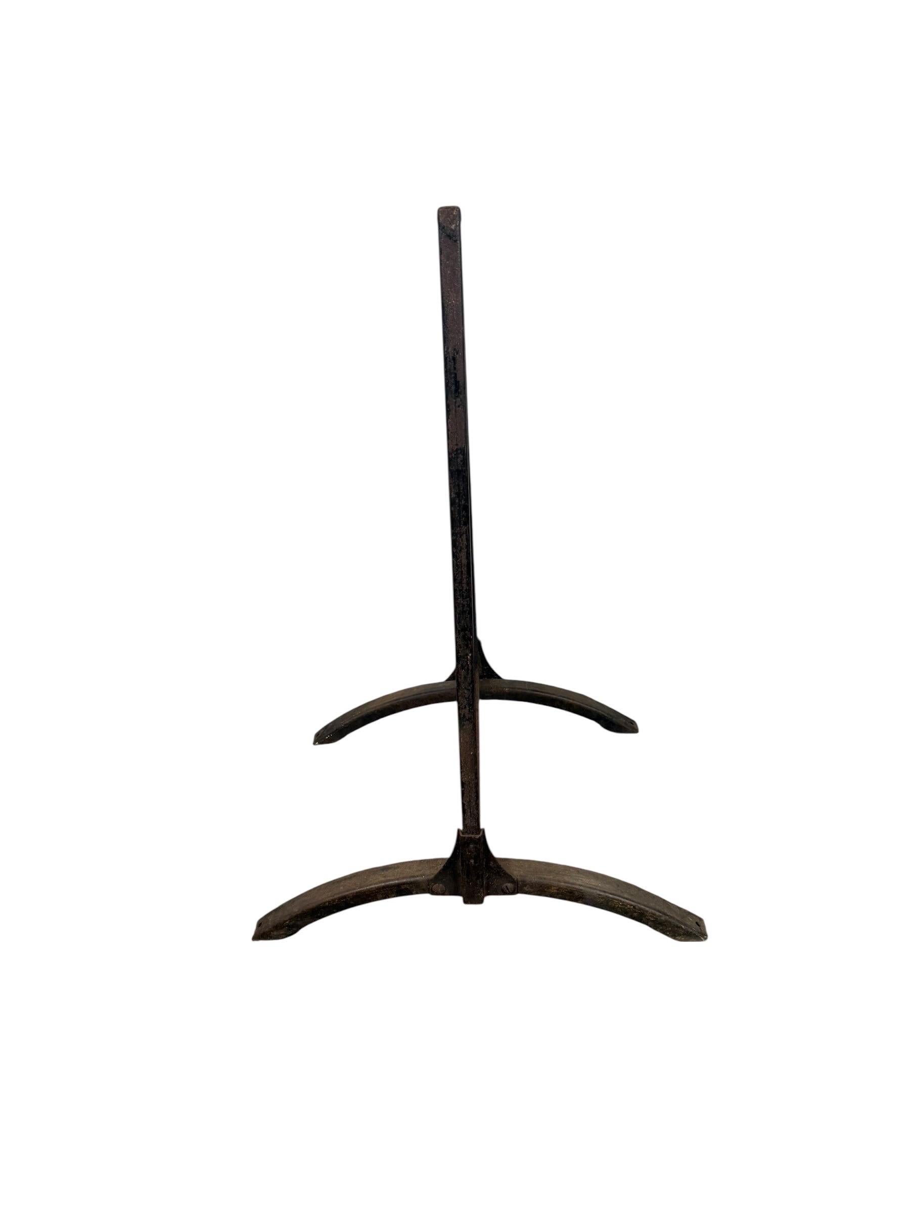 Panneau publicitaire vintage à deux faces pour les crèmes glacées Hood's en vente 2