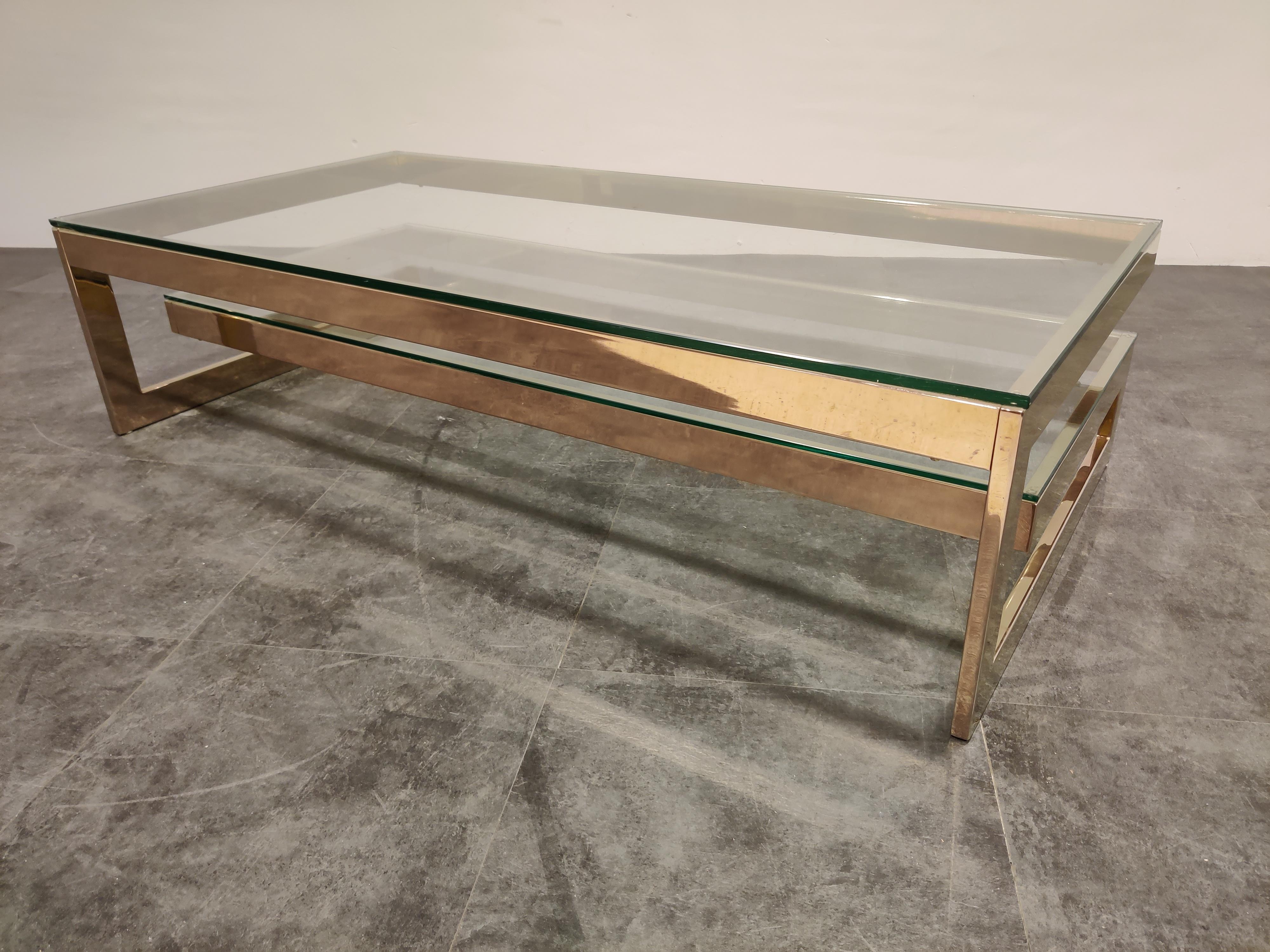This table is a popular model and is referred to as the 'G' model

Belgochrom produced quality furniture pieces with a luxurious appeal.

The table has had one previous owner and was maintained very well.

Very good overall condition.

1970s
