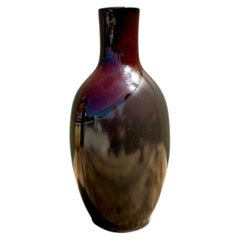 Vintage Two Tine Pottery Vase