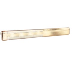 Vintage Two-Tone 18k Gold Neck Tie Clip