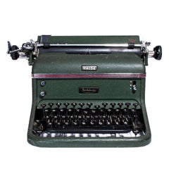 Vintage Typewriter from Sweden Midcentury from "Halda"