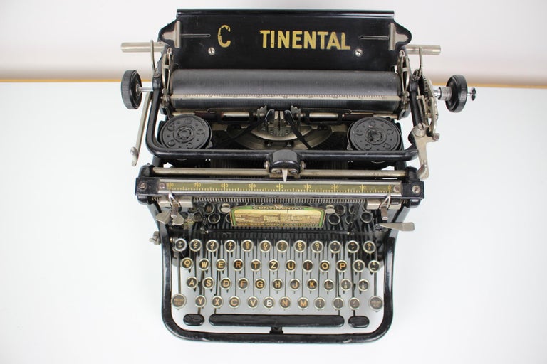 Vintage Typewriter Wanderer Continental, 1930's For Sale 1