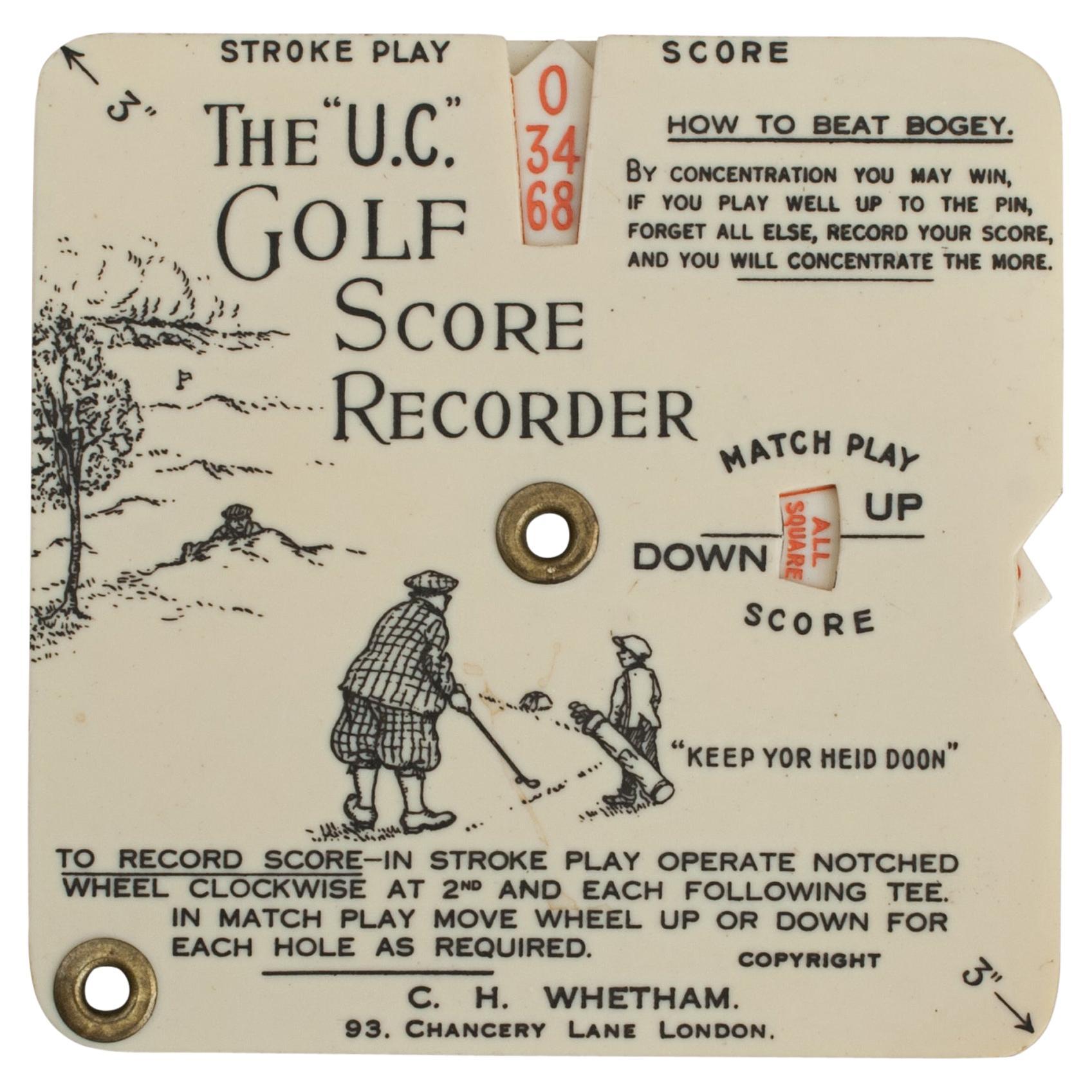 Uc Golfschläger im Vintage-Stil im Angebot