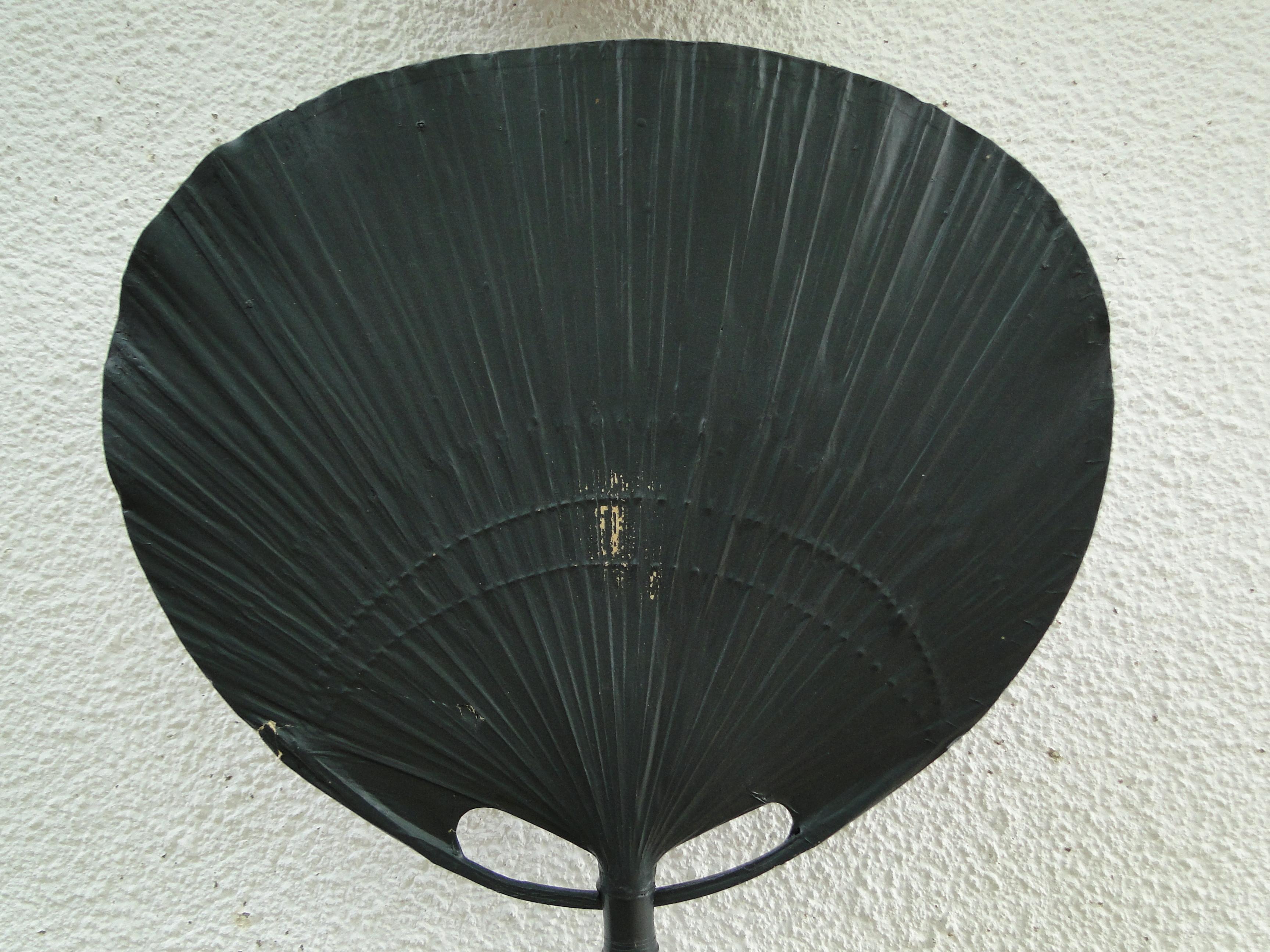 Vintage Uchiwa Ingo Maurer  Wall Lamp for M Design  Germany 70s For Sale 4