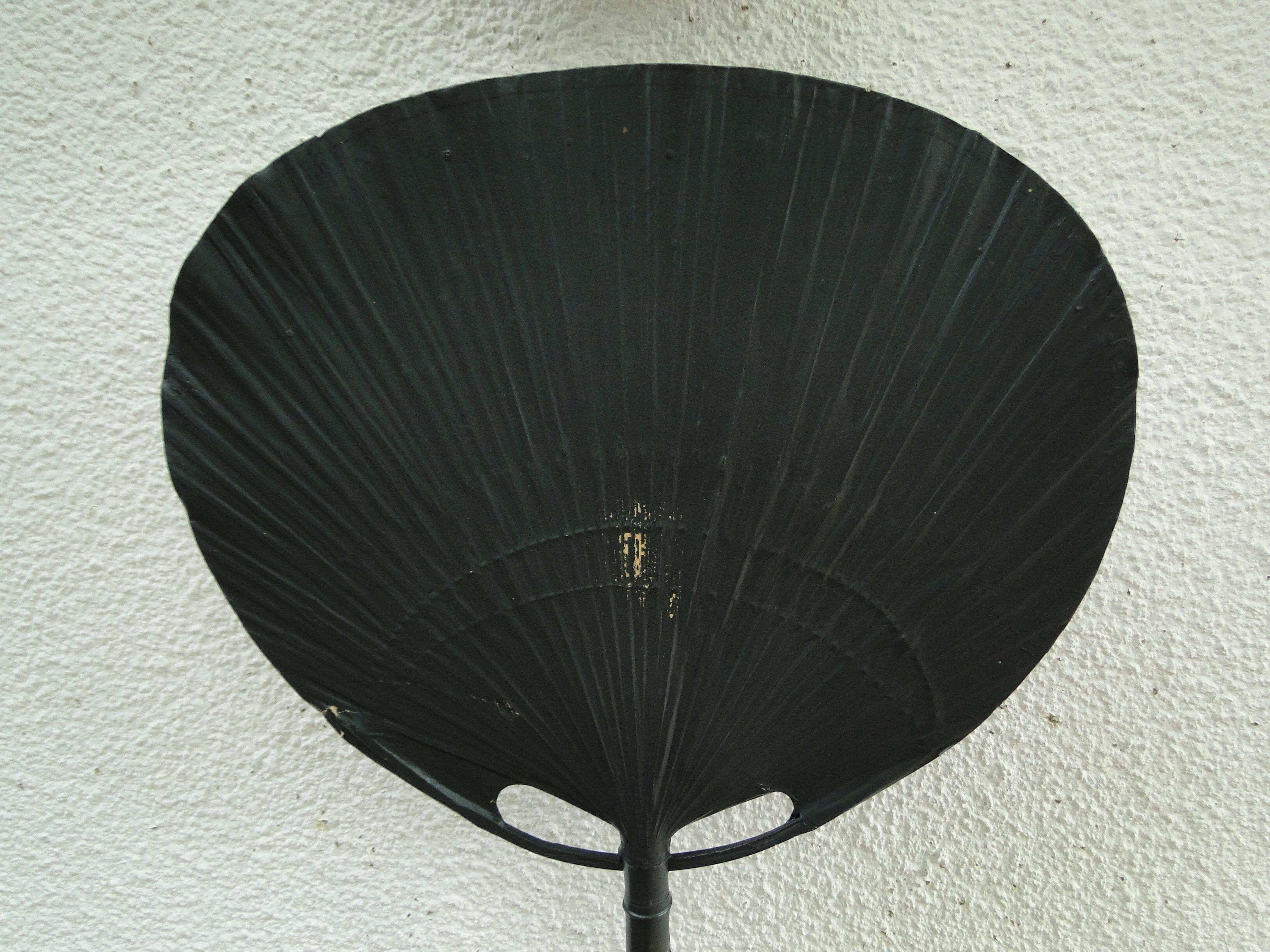 Vintage Uchiwa Ingo Maurer  Wall Lamp for M Design  Germany 70s For Sale 7