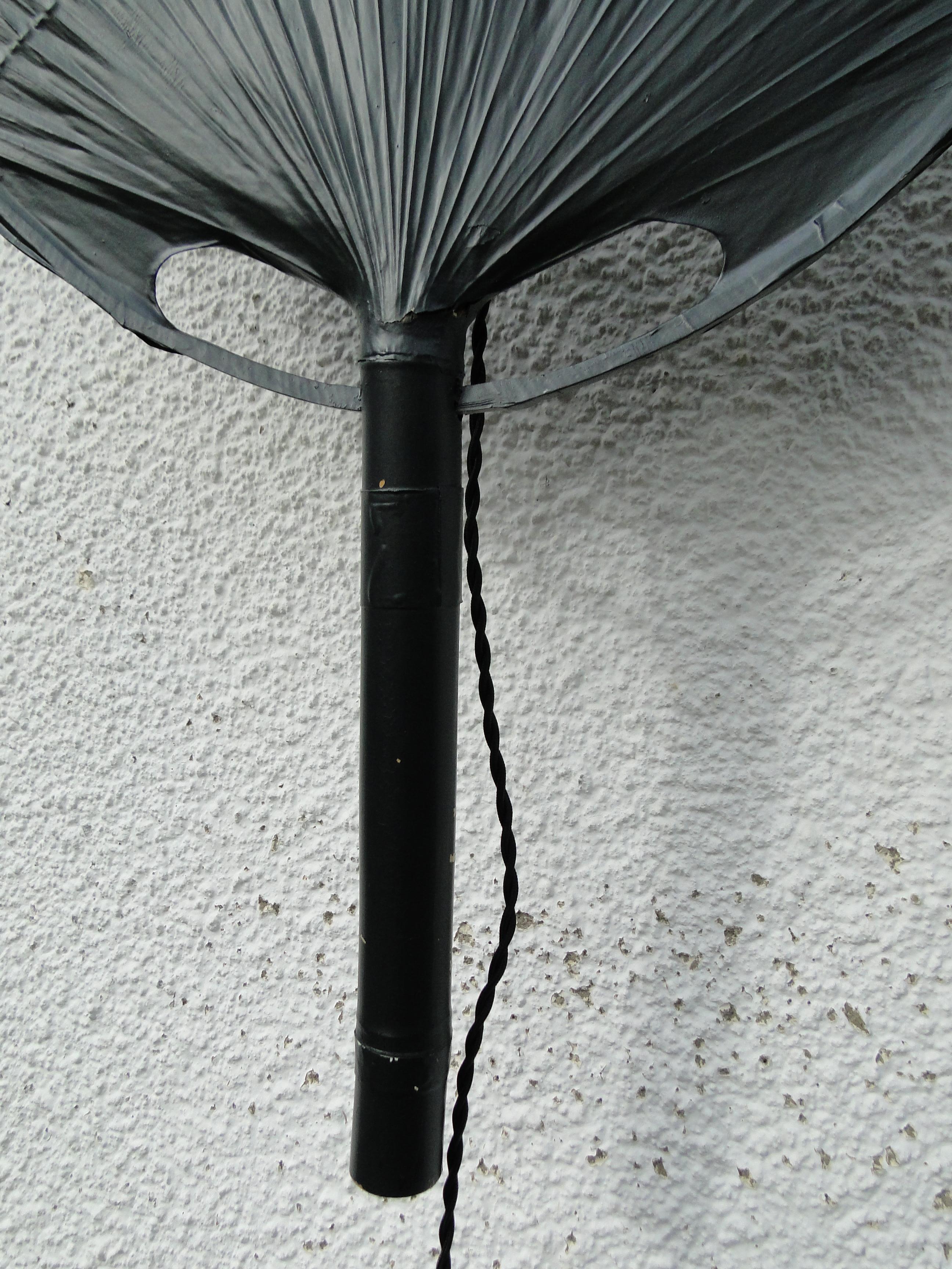 Late 20th Century Vintage Uchiwa Ingo Maurer  Wall Lamp for M Design  Germany 70s For Sale