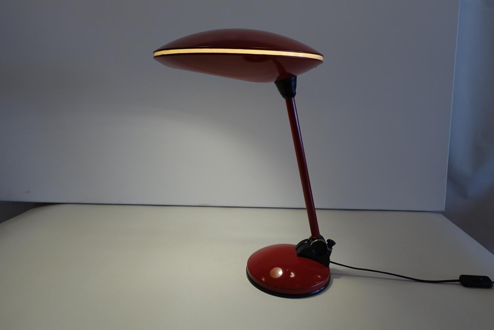 Vintage Ufo Desk Lamp, 1960s (Lackiert)