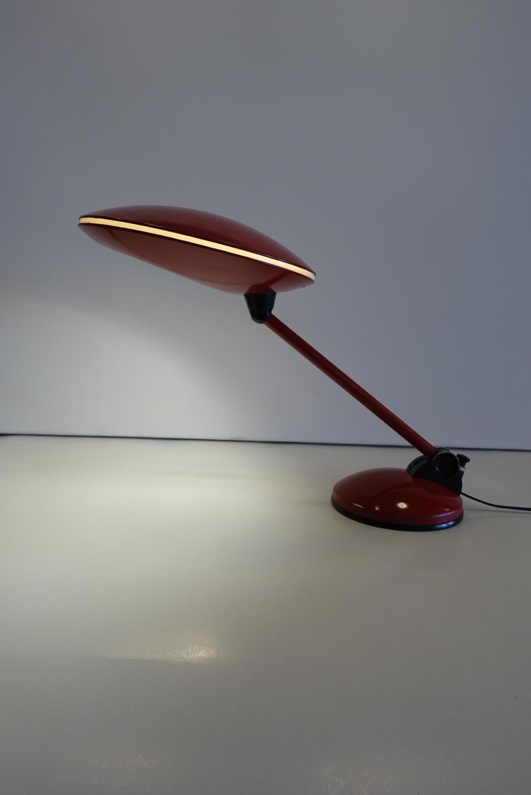 Vintage Ufo Desk Lamp, 1960s (20. Jahrhundert)