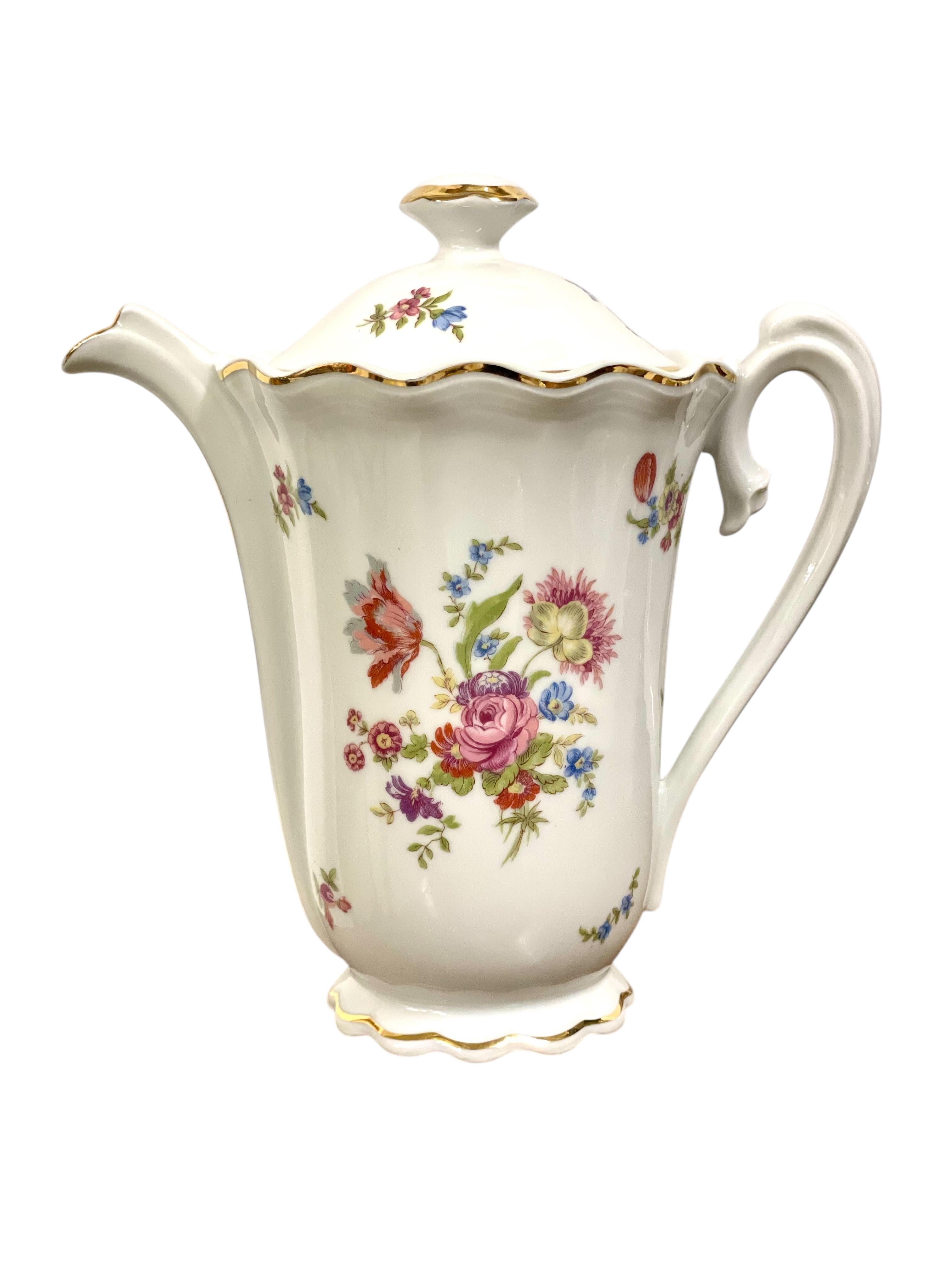 Juego de té y café de porcelana vintage ULIM Limoges - 41 piezas en venta 7