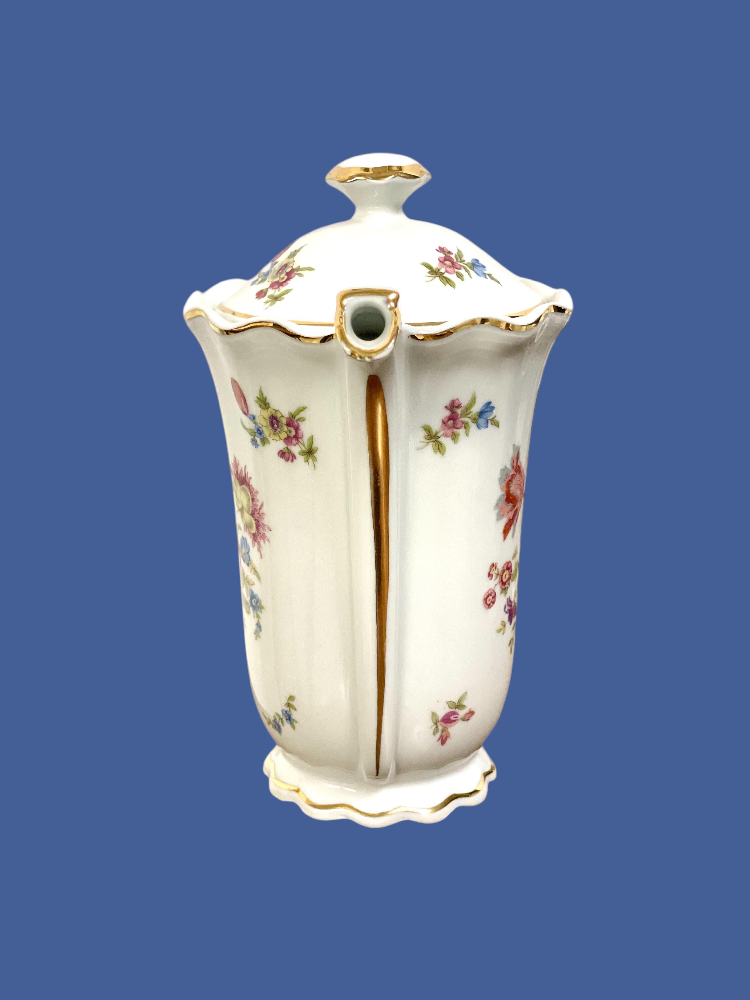 Juego de té y café de porcelana vintage ULIM Limoges - 41 piezas en venta 11
