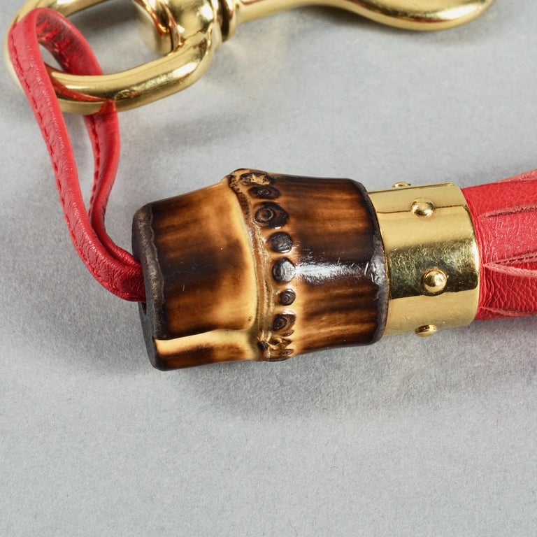 Gucci tassel keychain hot sale