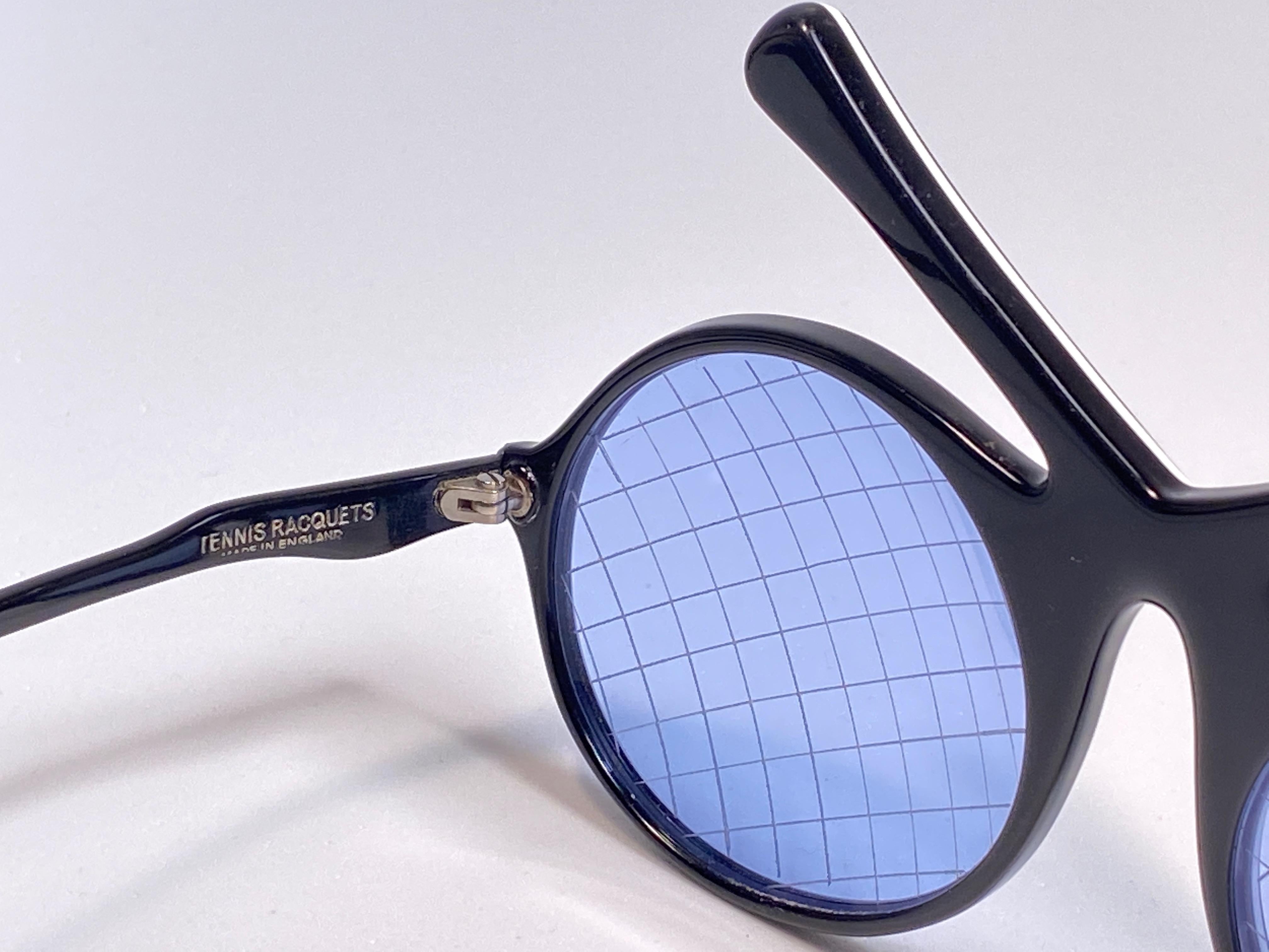 Vintage Ultra Rare Oliver Goldsmith Racquets Wimbledon 1985 England Sonnenbrille, Vintage Damen im Angebot