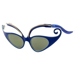 Vintage Ultra Raro Oliver Goldsmith " El Marciano "  Gafas de sol Made in England