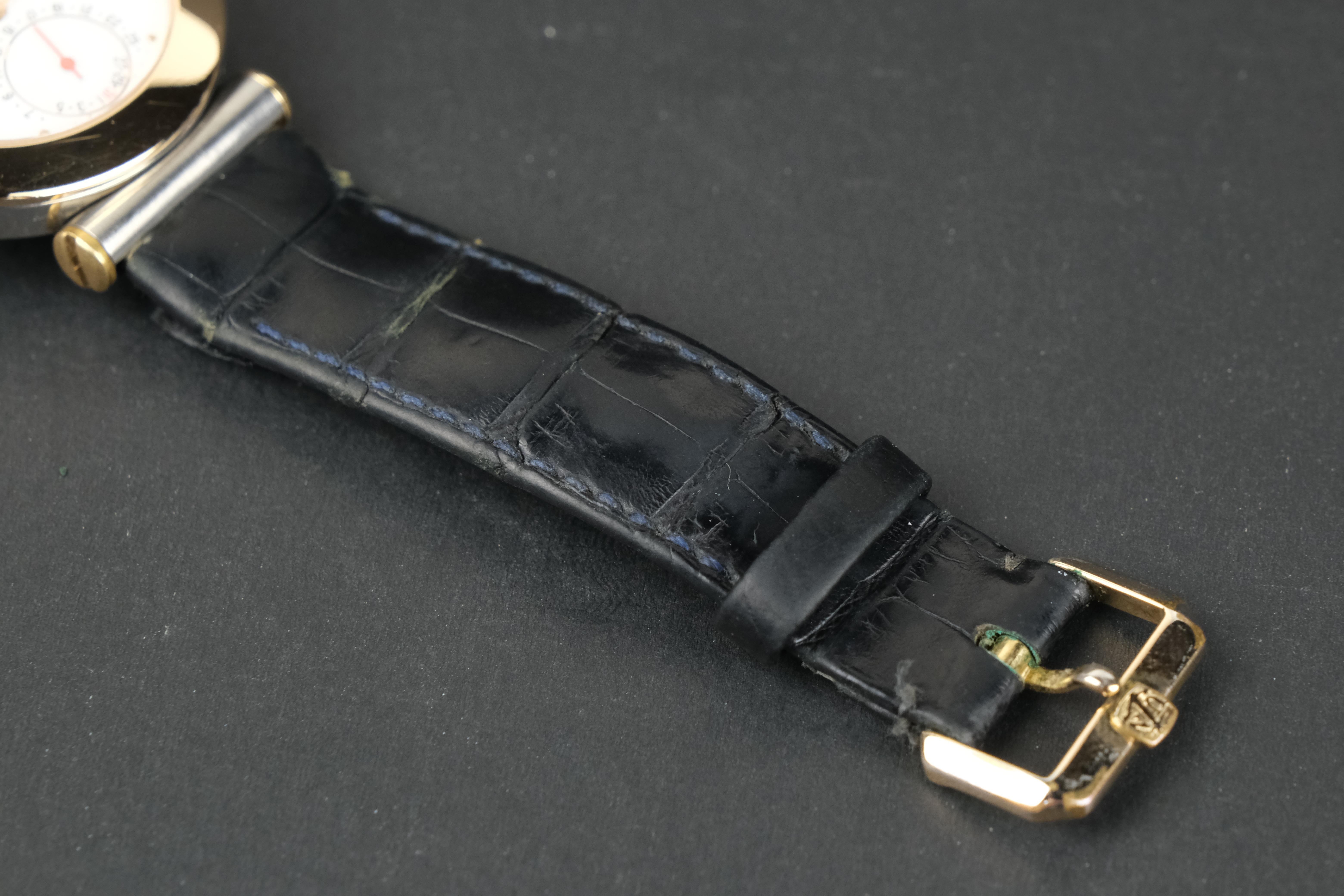 Vintage Ulysse Nardin Isaac Newton 18k and Stainless Steel Automatic Wristwatch 5
