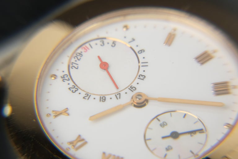 Vintage Ulysse Nardin Isaac Newton 18k and Stainless Steel