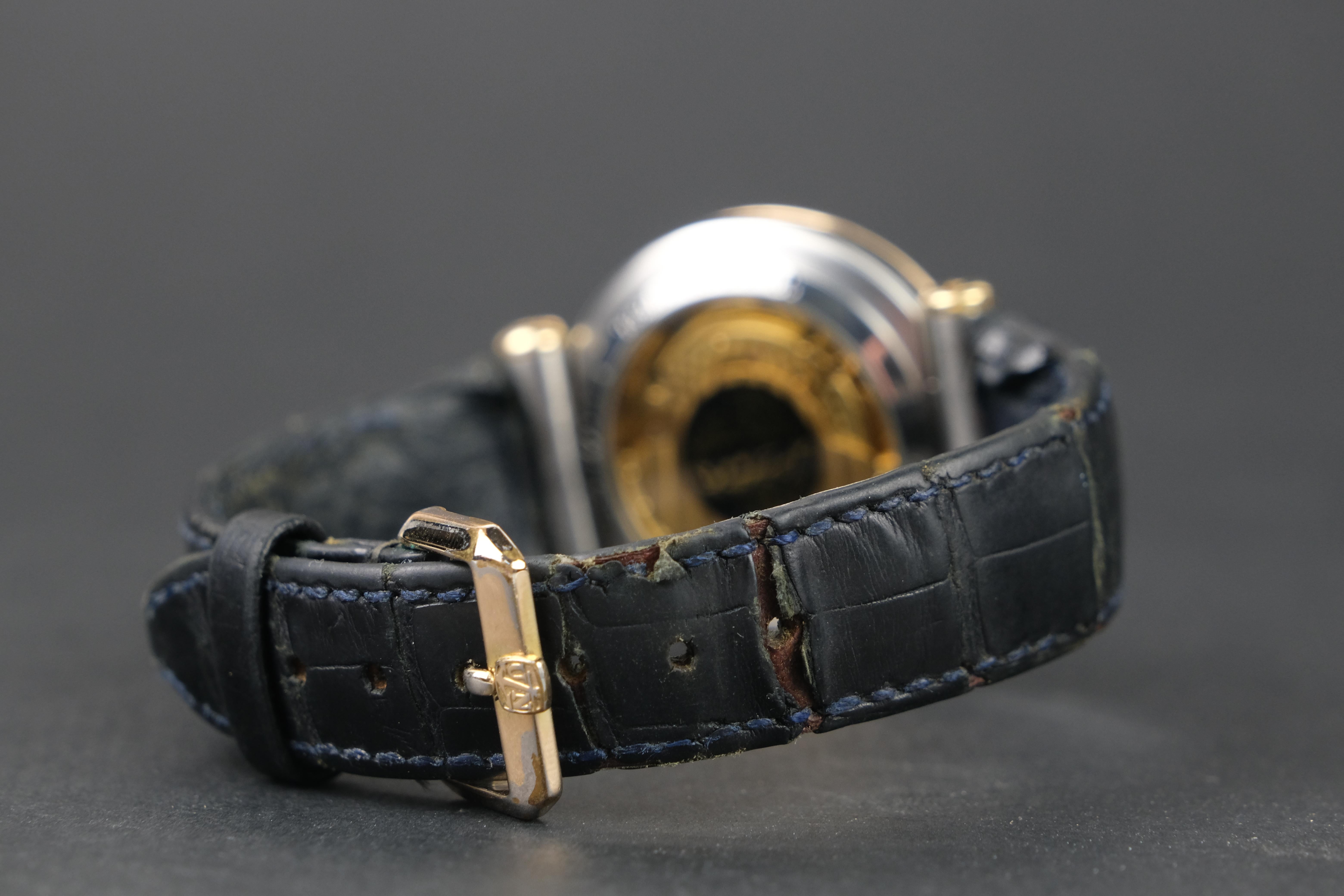 Vintage Ulysse Nardin Isaac Newton 18k and Stainless Steel Automatic Wristwatch 2
