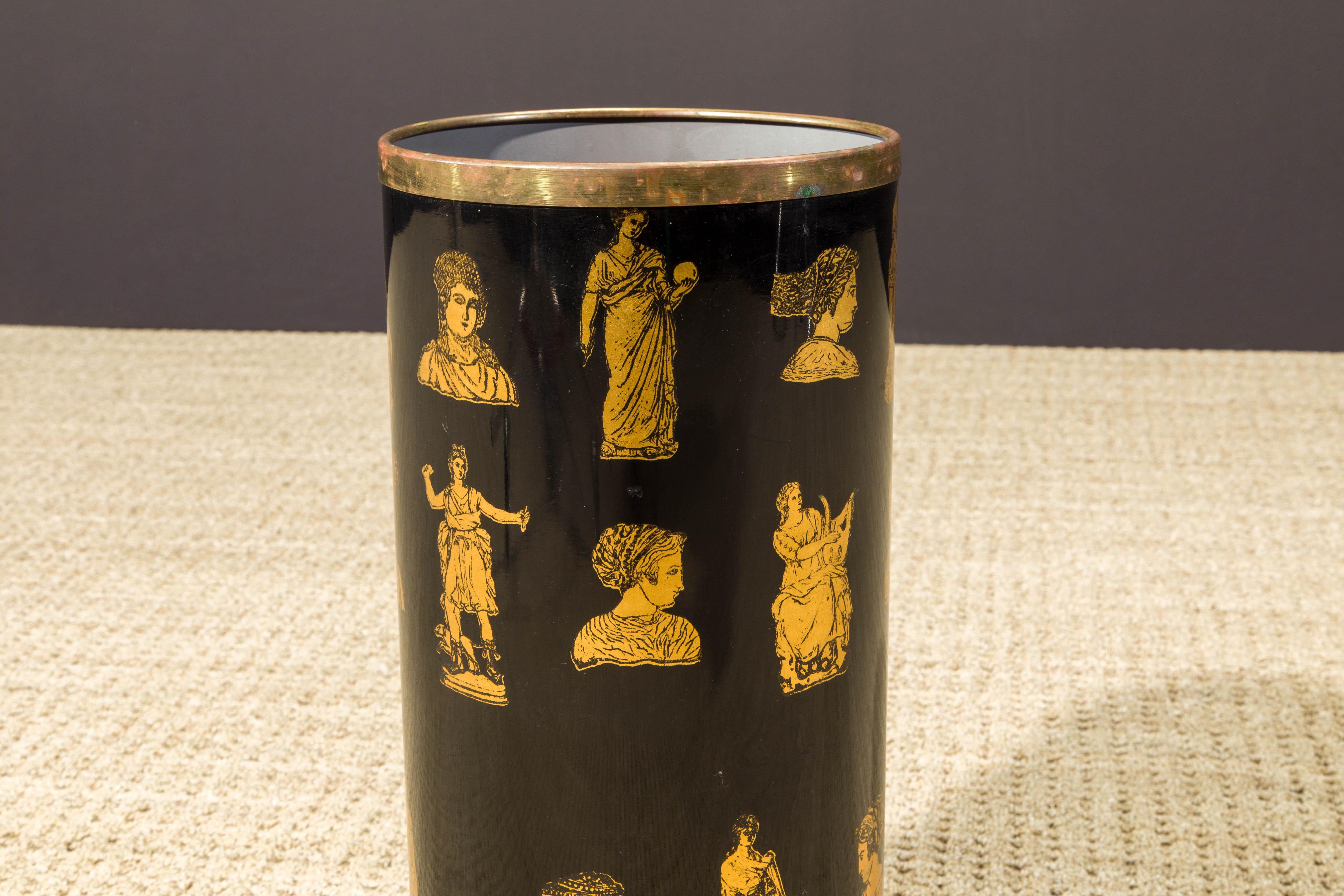 Vintage Umbrella Stand von Buccarelli Milano, ca. 1960er Jahre Italien, signiert im Angebot 5