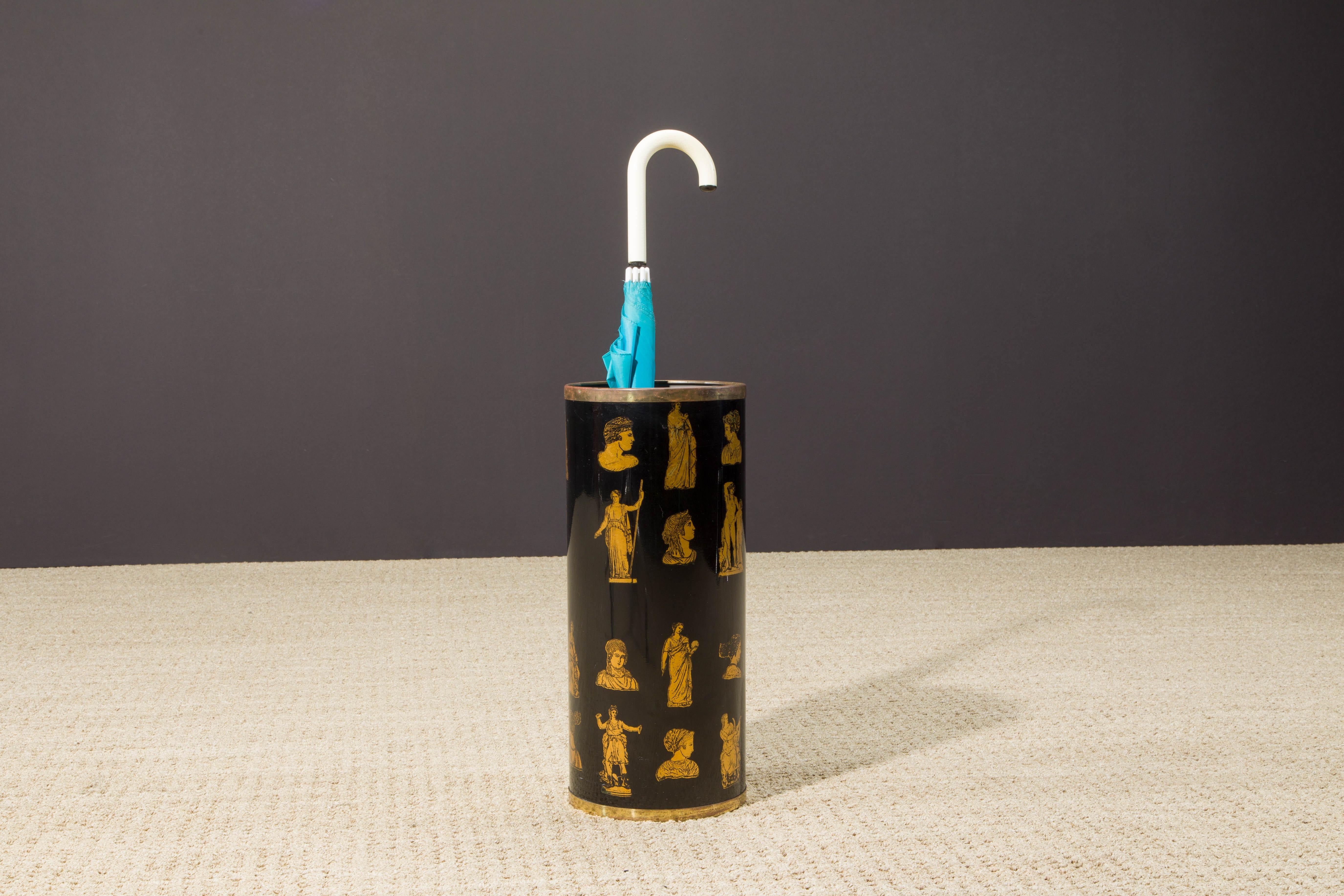 Vintage Umbrella Stand von Buccarelli Milano, ca. 1960er Jahre Italien, signiert (Italienisch) im Angebot