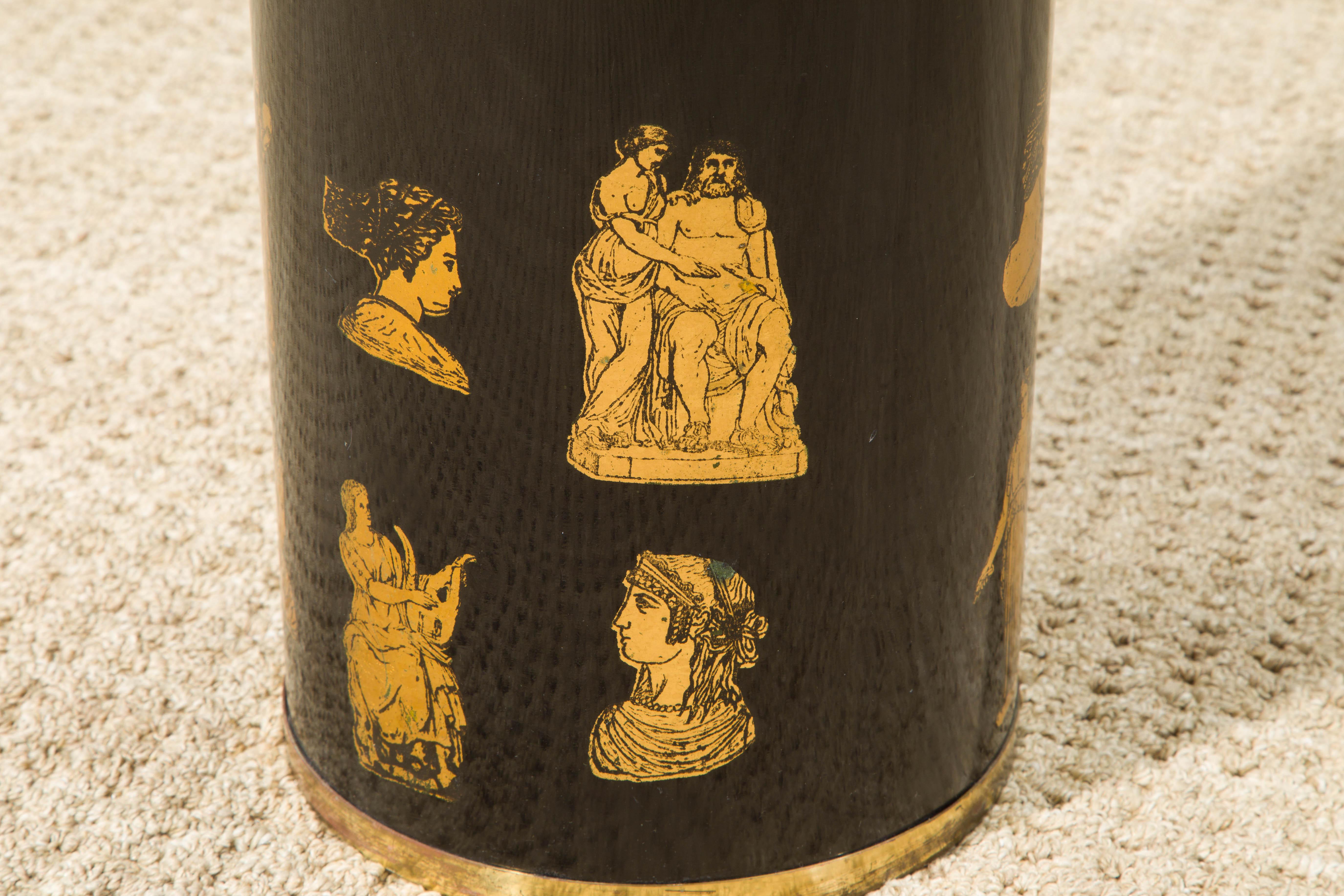 Vintage Umbrella Stand von Buccarelli Milano, ca. 1960er Jahre Italien, signiert (Metall) im Angebot