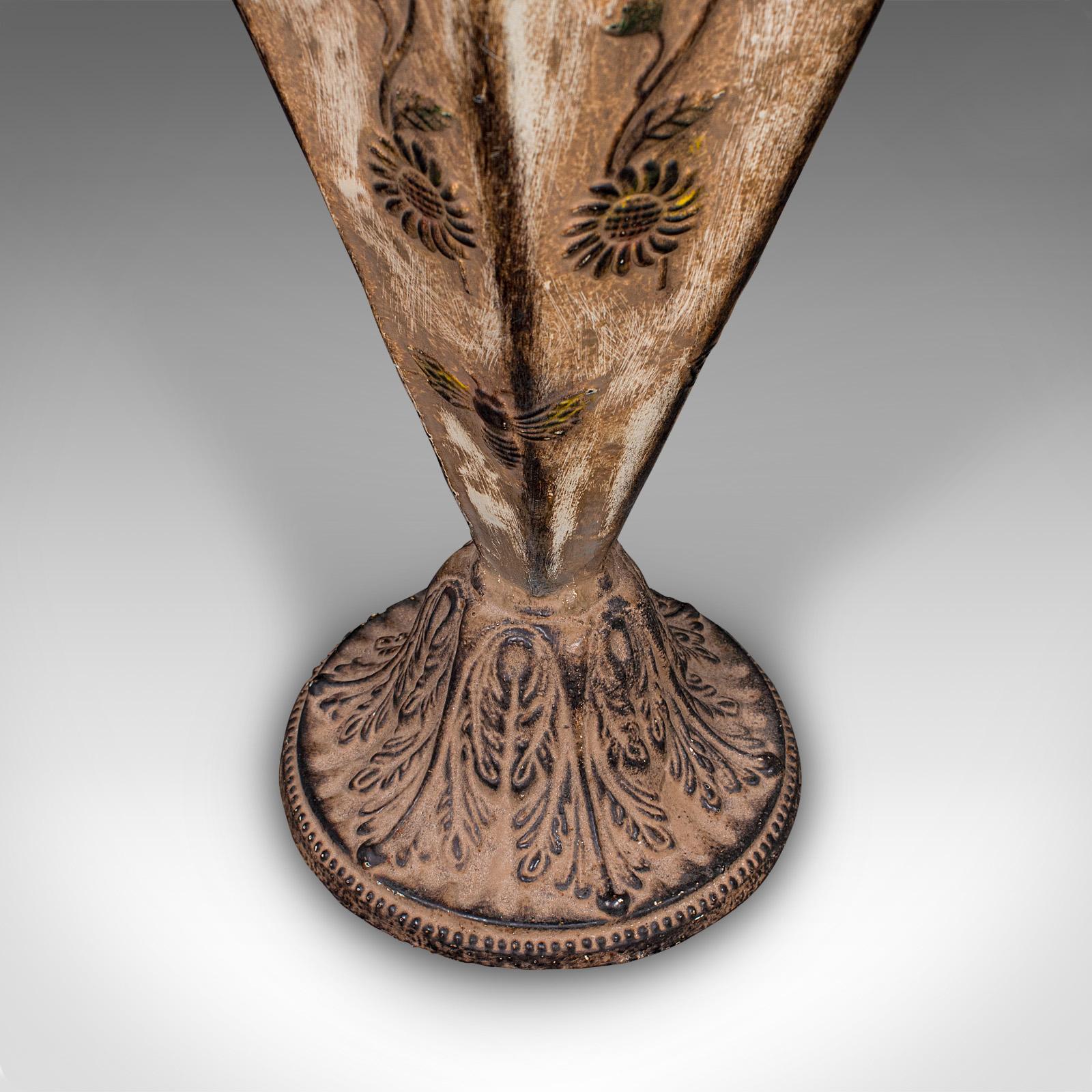 Portaombrelli d'epoca, inglese, Art Nouveau Revival, Vaschetta raccogli gocce per ingresso in vendita 5