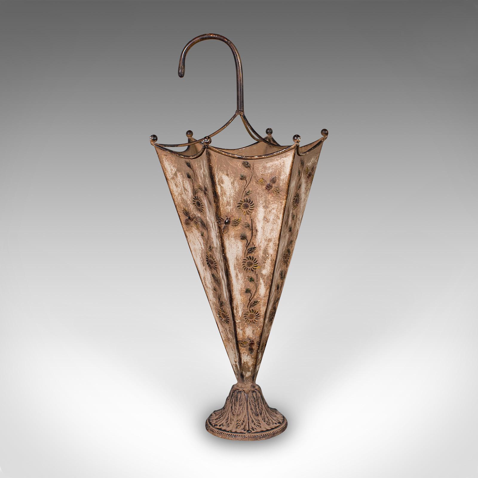 Britannico Portaombrelli d'epoca, inglese, Art Nouveau Revival, Vaschetta raccogli gocce per ingresso in vendita