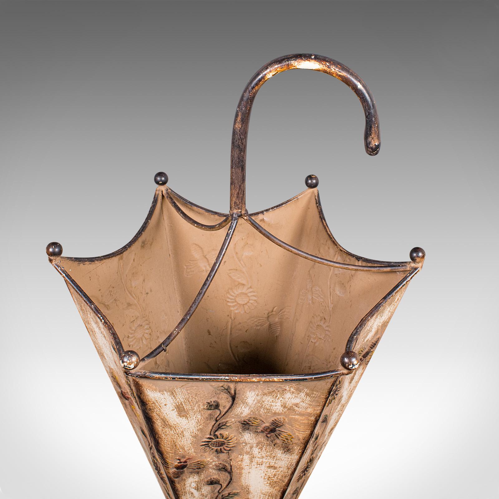 Portaombrelli d'epoca, inglese, Art Nouveau Revival, Vaschetta raccogli gocce per ingresso in vendita 3