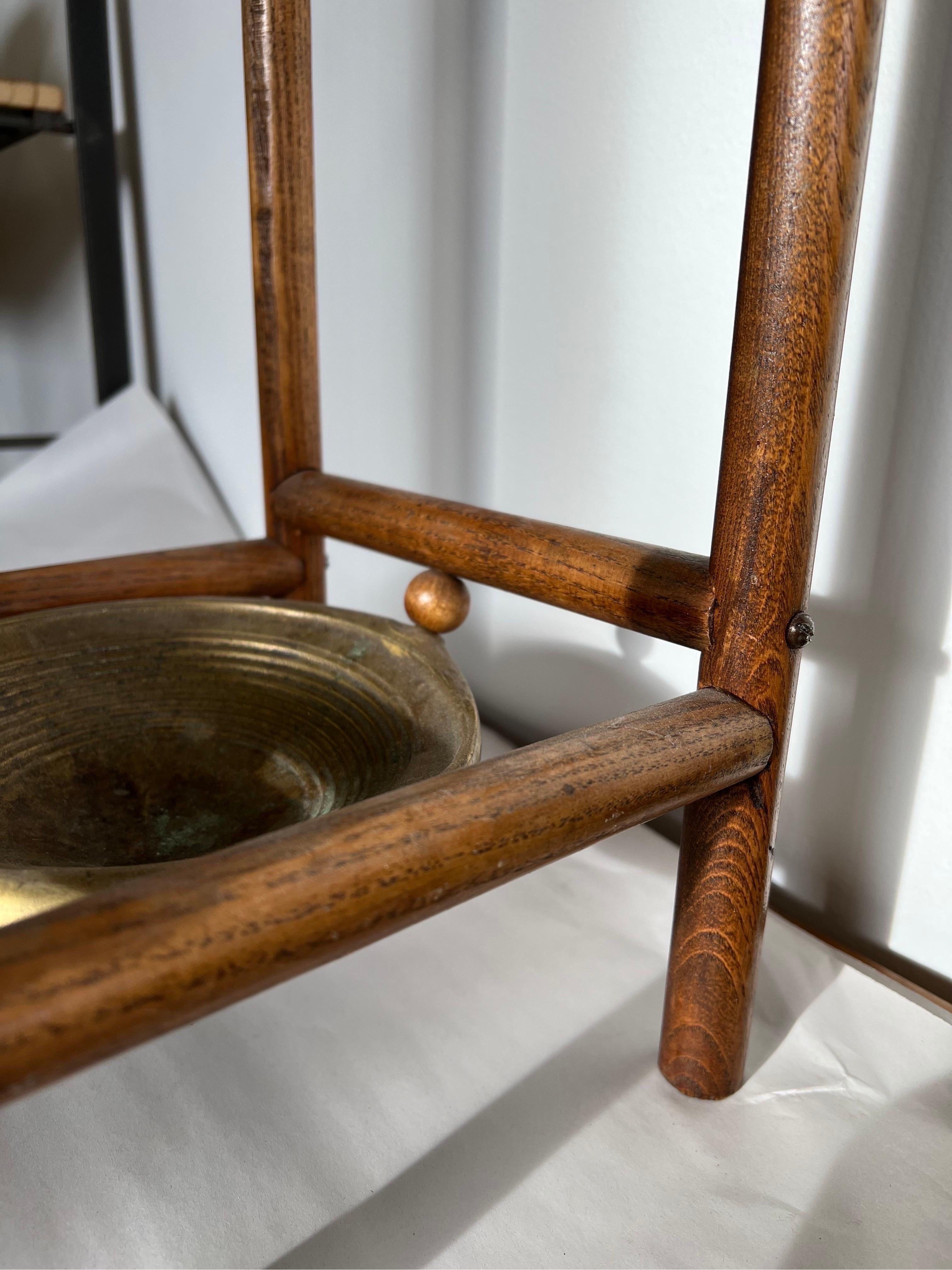 Schirmständer aus Vintage (Holz) im Angebot