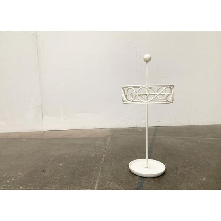 Vintage Umbrella Stand in Metall, 1970er Jahre im Angebot 6