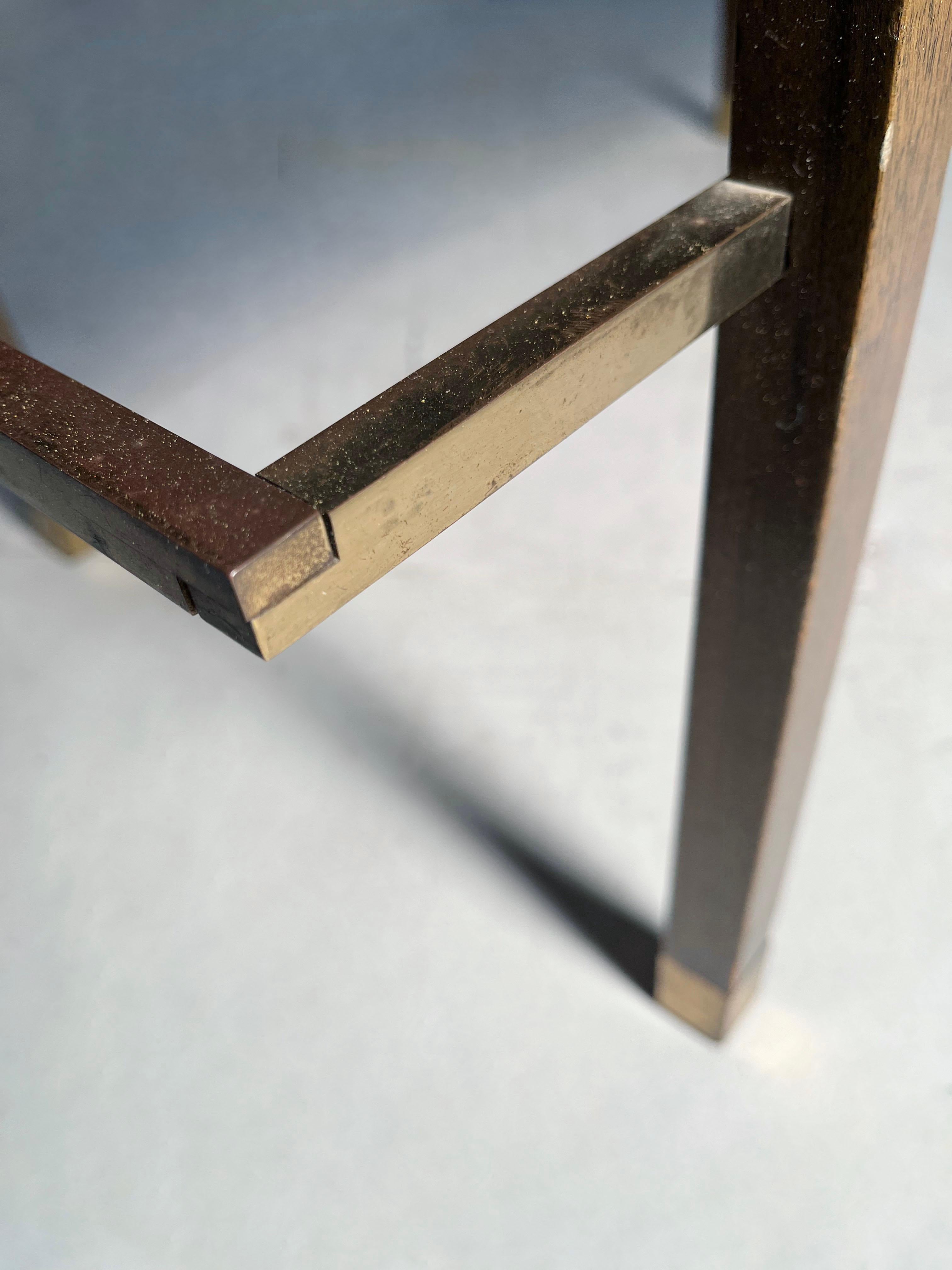 Américain Petit banc architectural rare Harvey Probber en vente