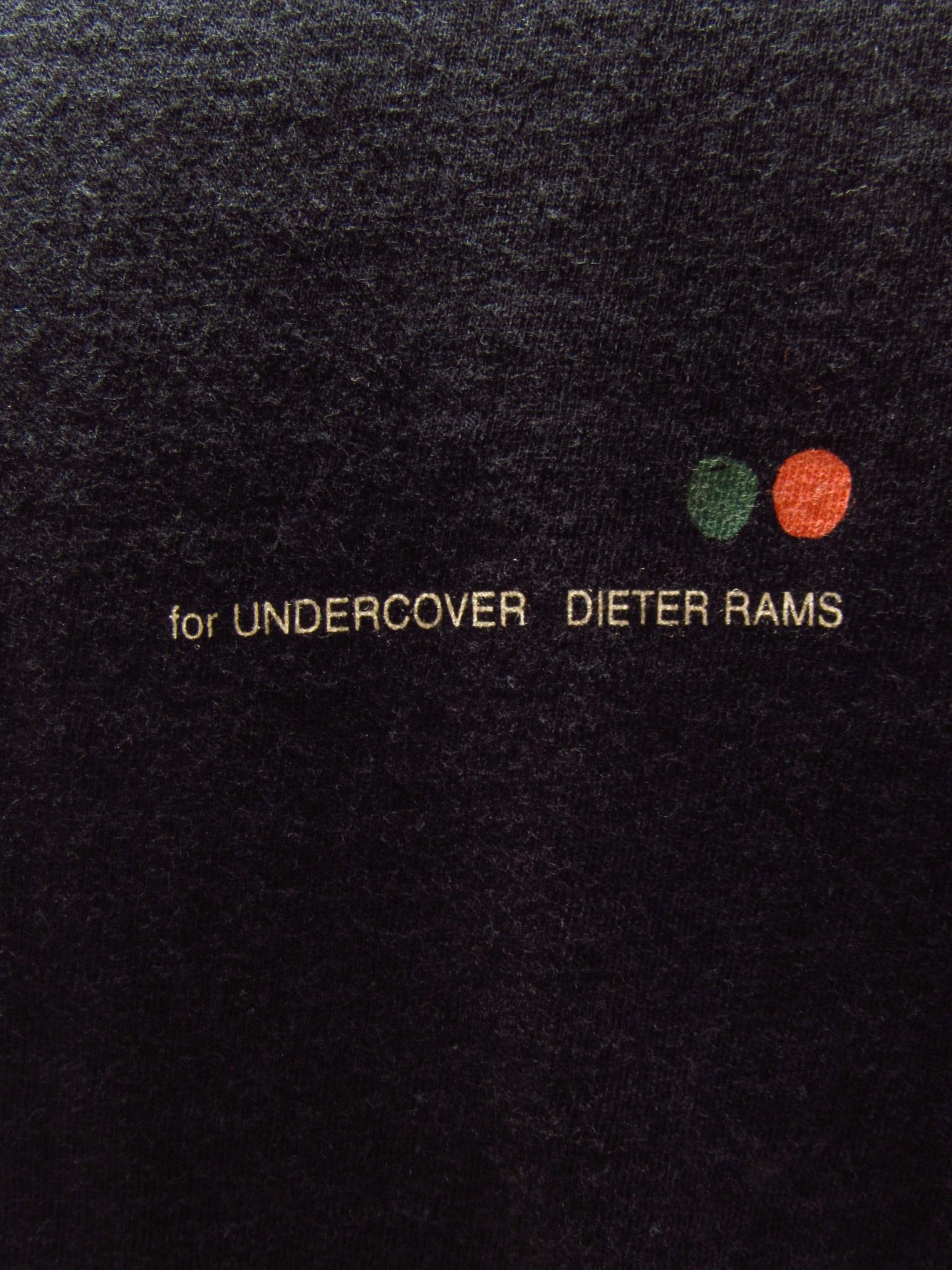 Undercover - T-shirt noir « Less But Better » Neuf - En vente à Laguna Beach, CA