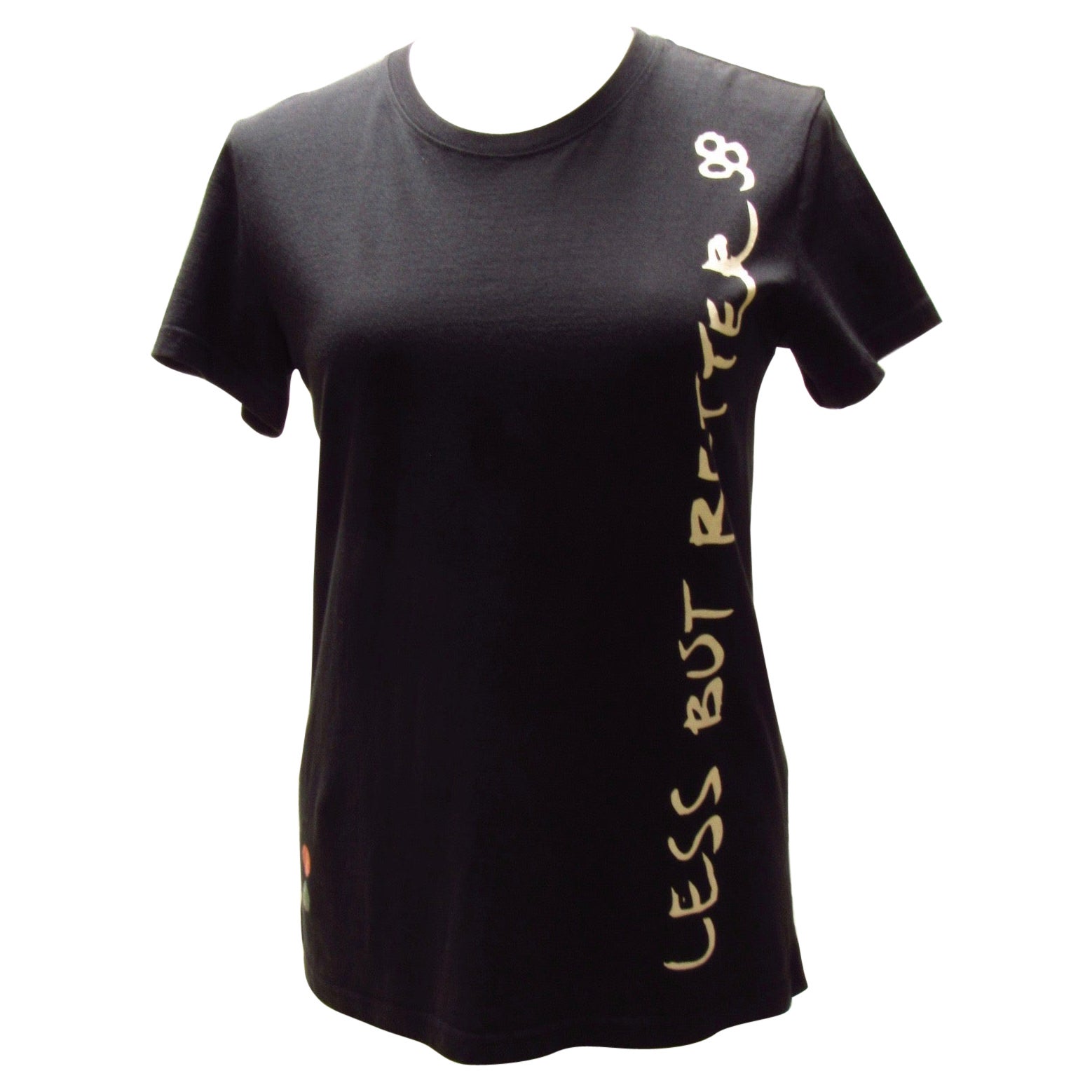Maglietta vintage Undercover nera "Less But Better