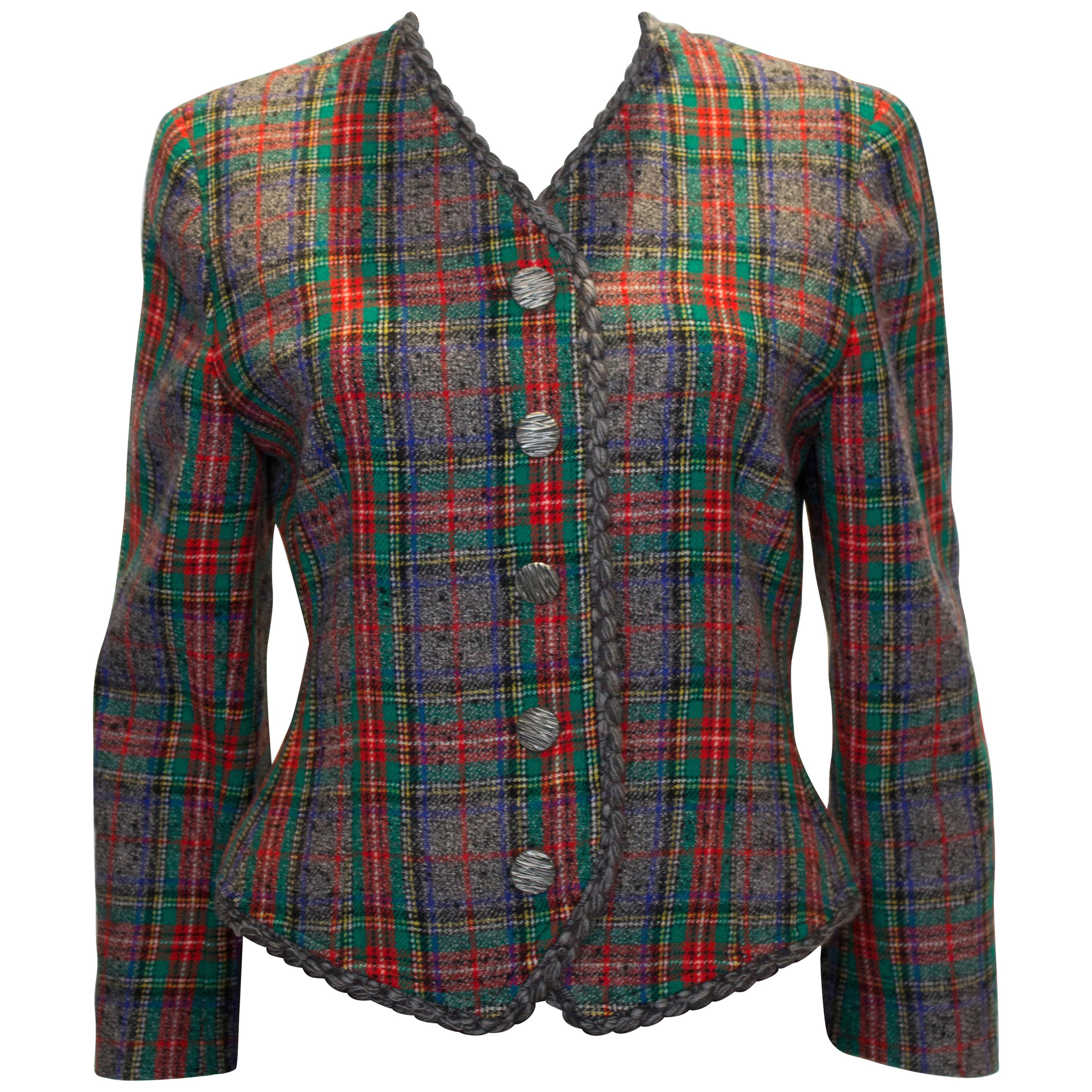 Ungaro Jacke im Vintage-Stil im Angebot