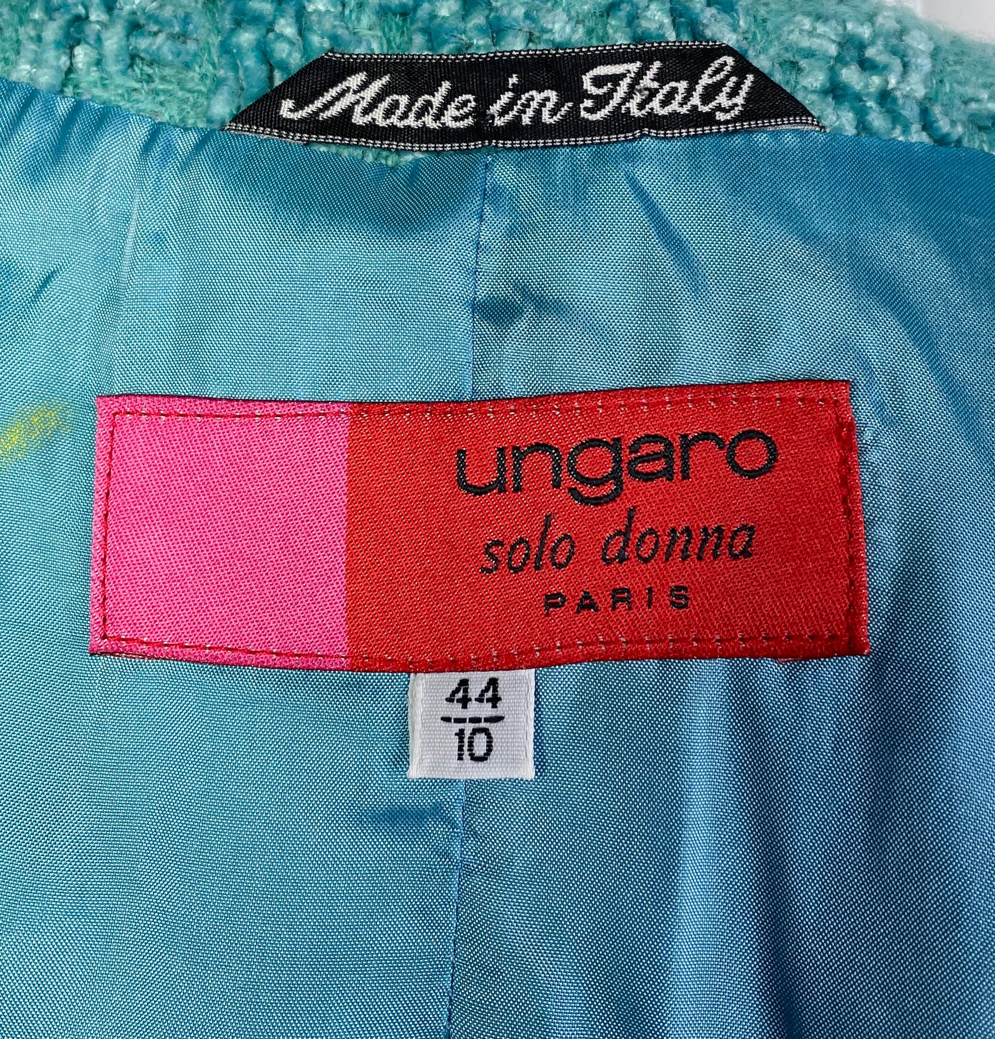 Vintage Ungaro Paris jacket, 1980s 1