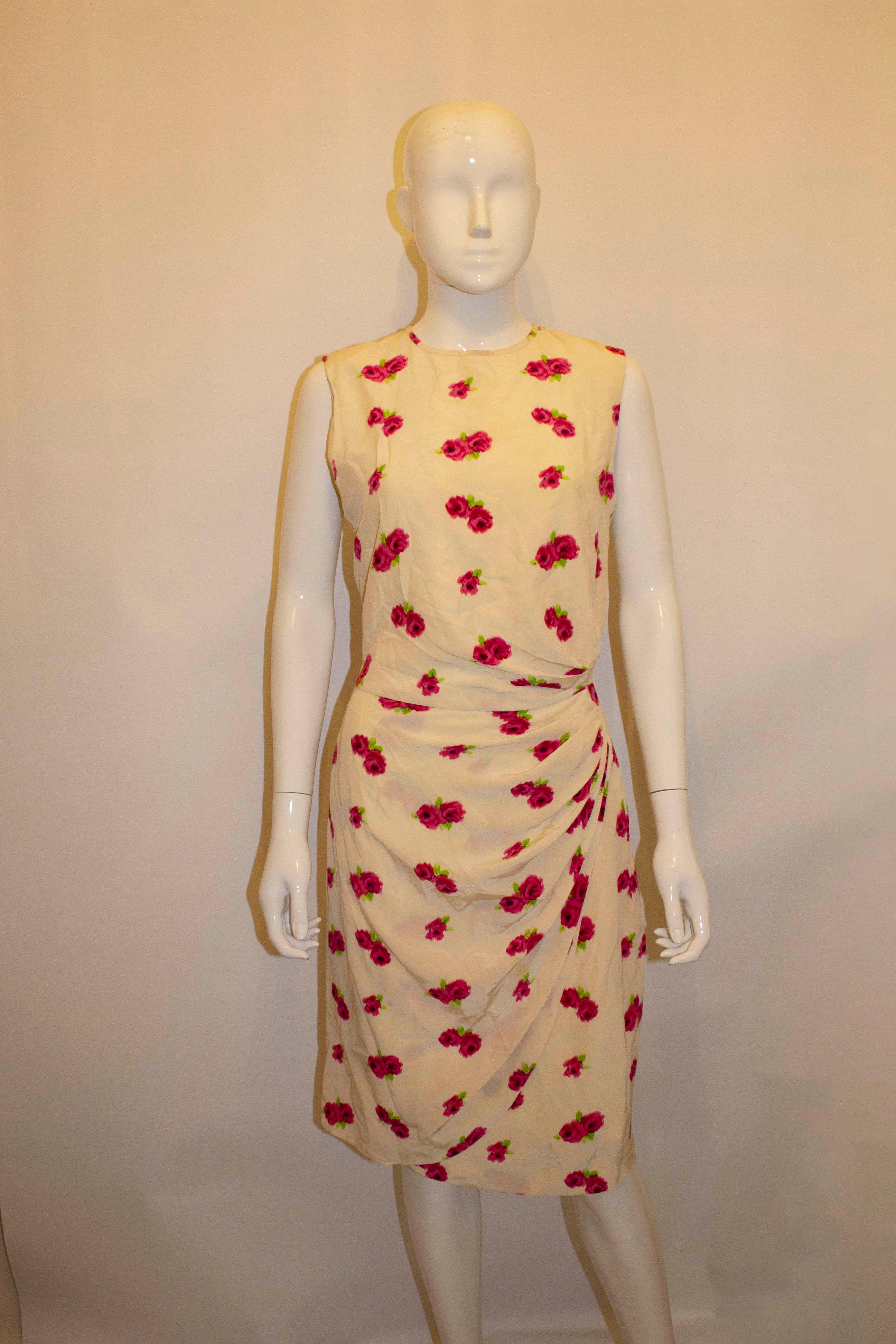 Ungaro Seidenkleid aus Vintage im Zustand „Gut“ im Angebot in London, GB