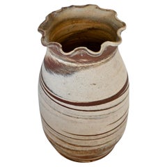 Vintage unglazed vase