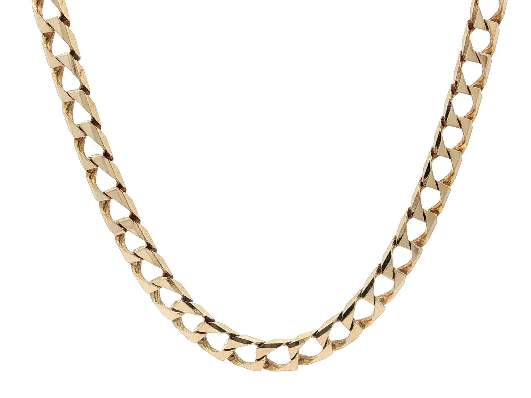Women's or Men's Vintage Unique 14k Yellow Gold 20
