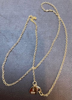 Vintage Unisex 18 Karat Yellow Gold chain Necklace, SOHO,  Italian 17", 4.2 GM