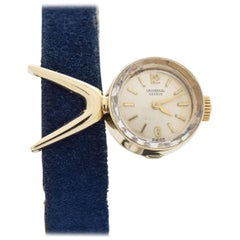 Vintage Universal Geneve Ladies 14 Karat Yellow Gold Watch, 1960s