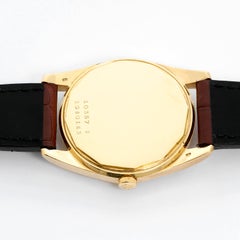Vintage Universal Geneve Polerouter 18 Karat Gelbgold Herrenuhr