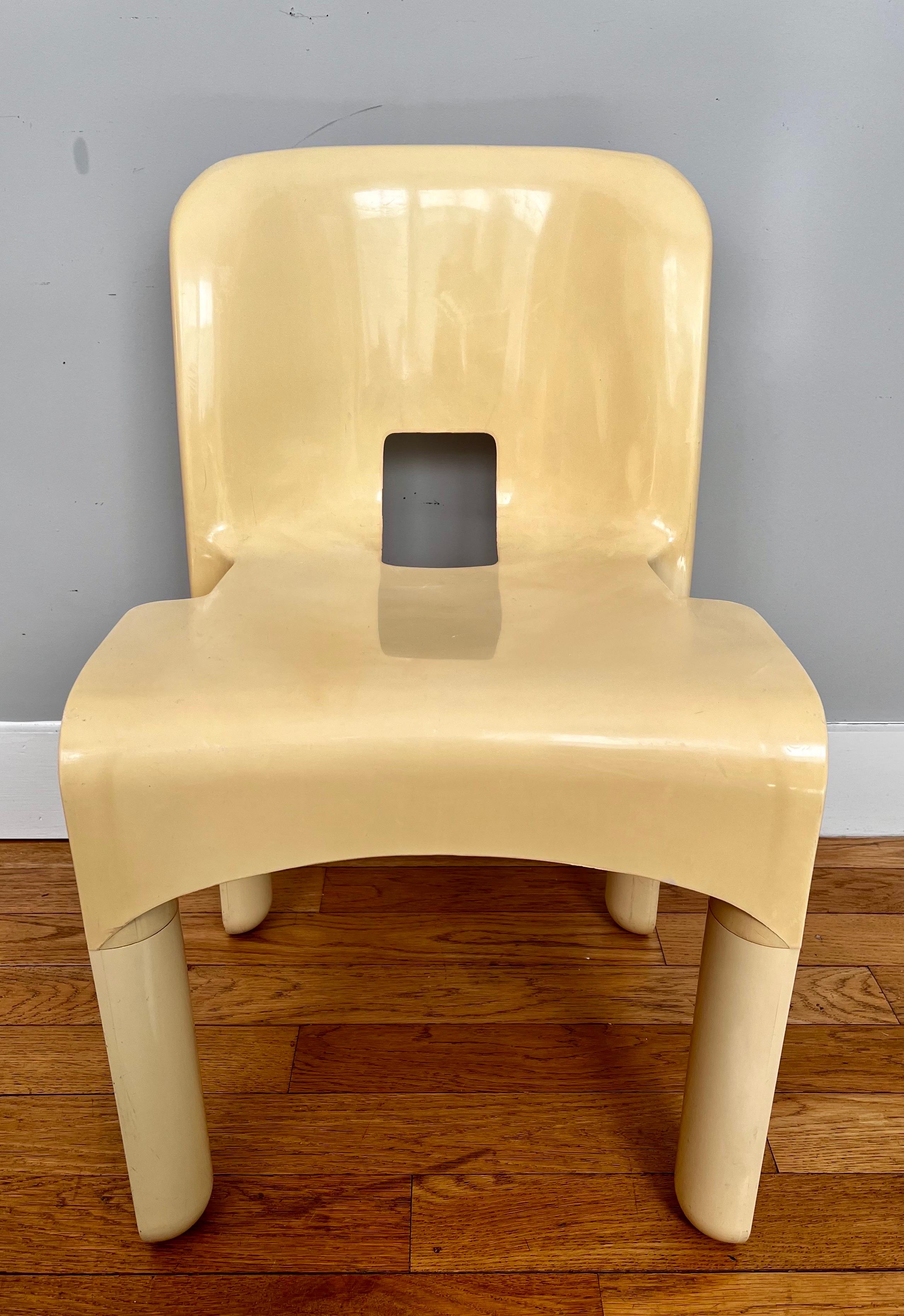 Space Age Vintage Universale Chair by Joe Colombo for Kartell, Italy, 1972 For Sale