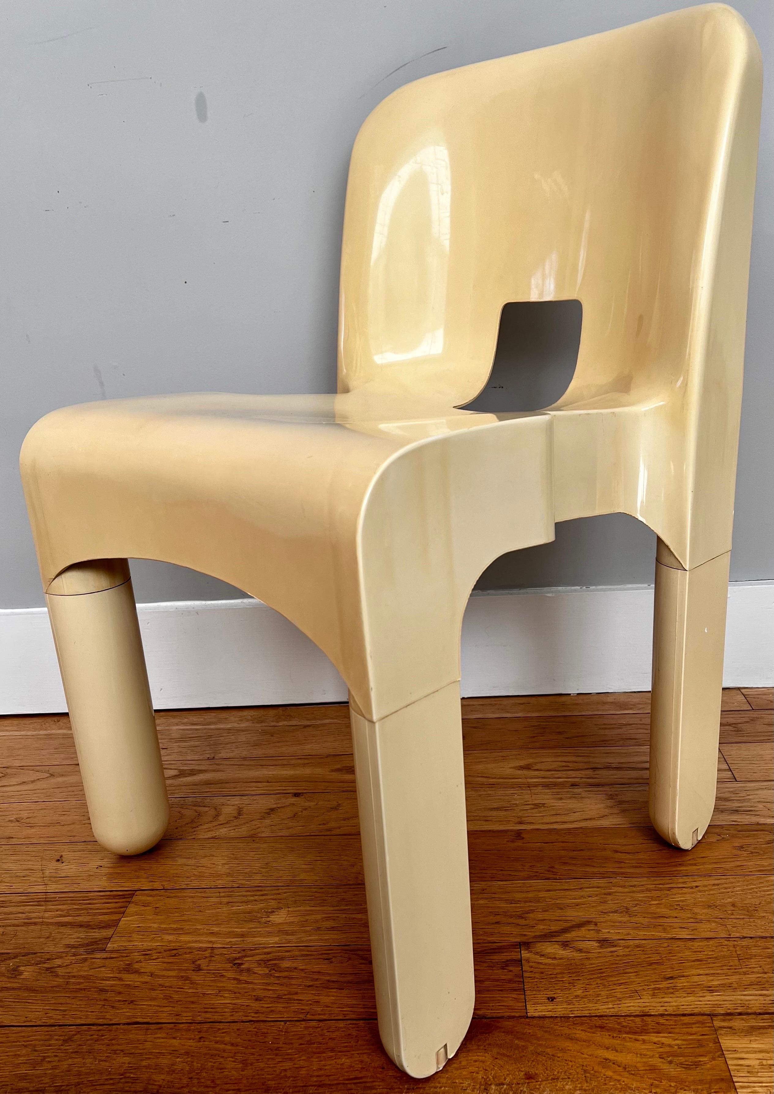 Mid-20th Century Vintage Universale Chair by Joe Colombo for Kartell, Italy, 1972 For Sale