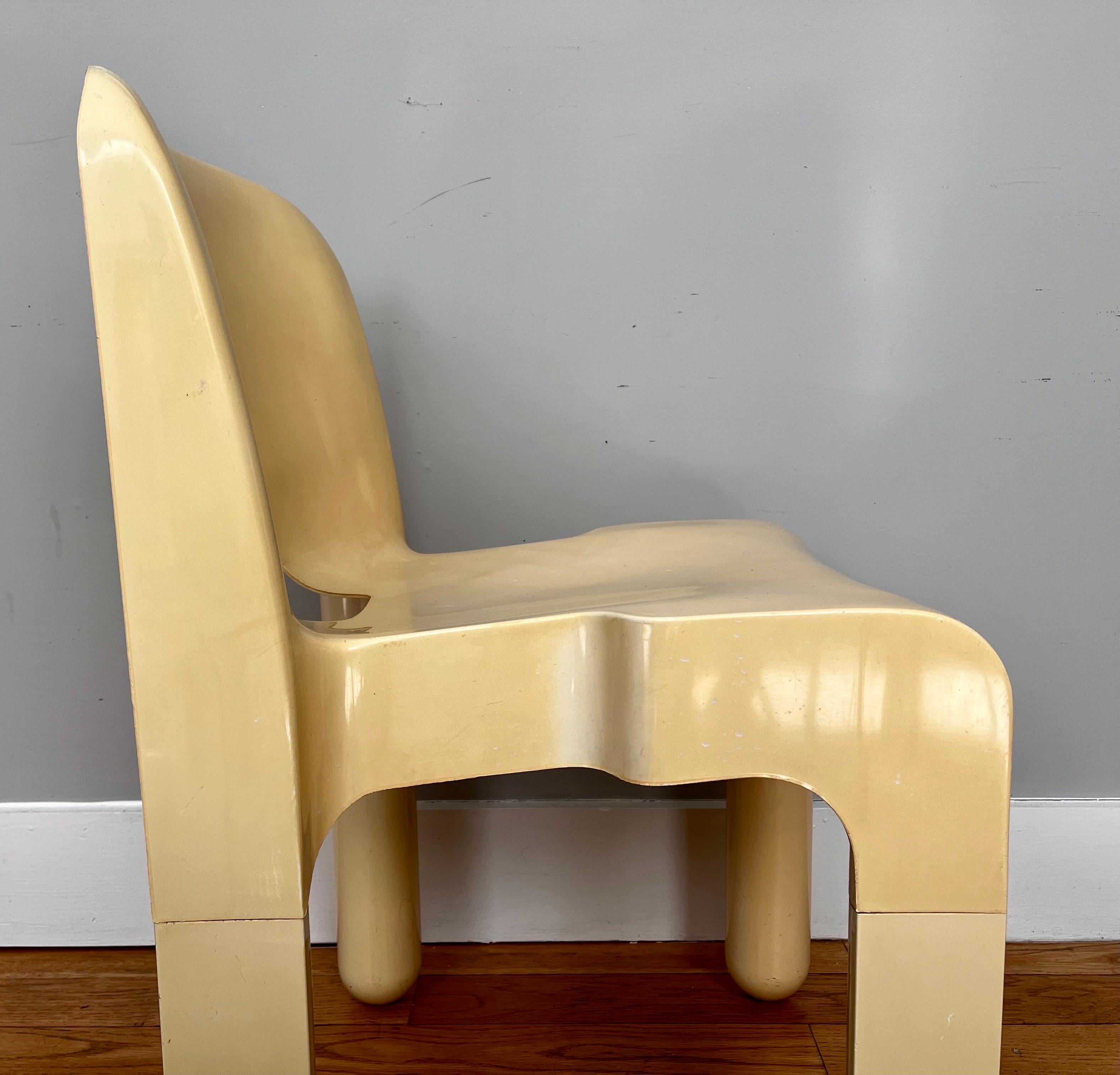 Vintage Universale Chair by Joe Colombo for Kartell, Italy, 1972 For Sale 1