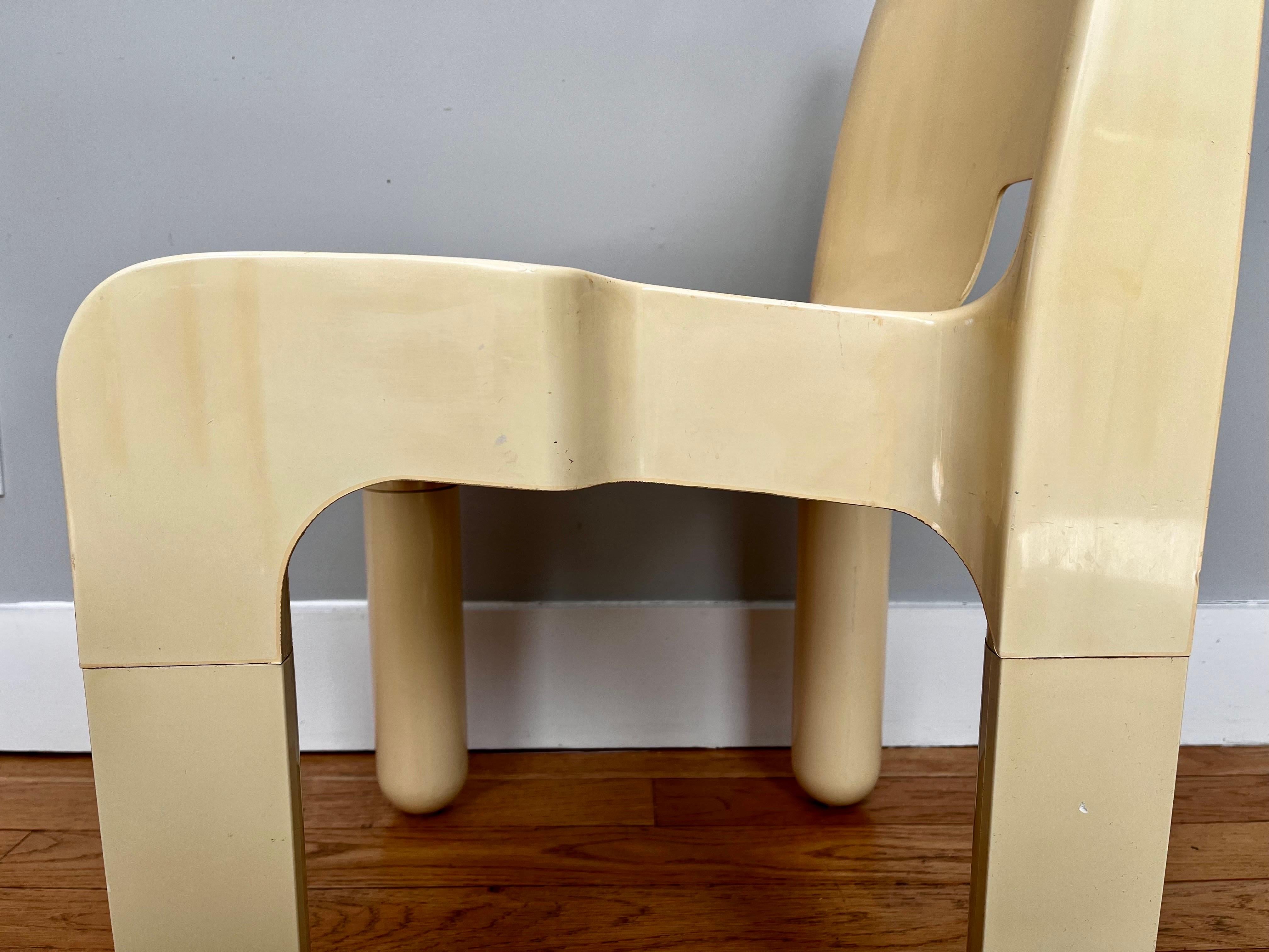 Vintage Universale Chair by Joe Colombo for Kartell, Italy, 1972 For Sale 2