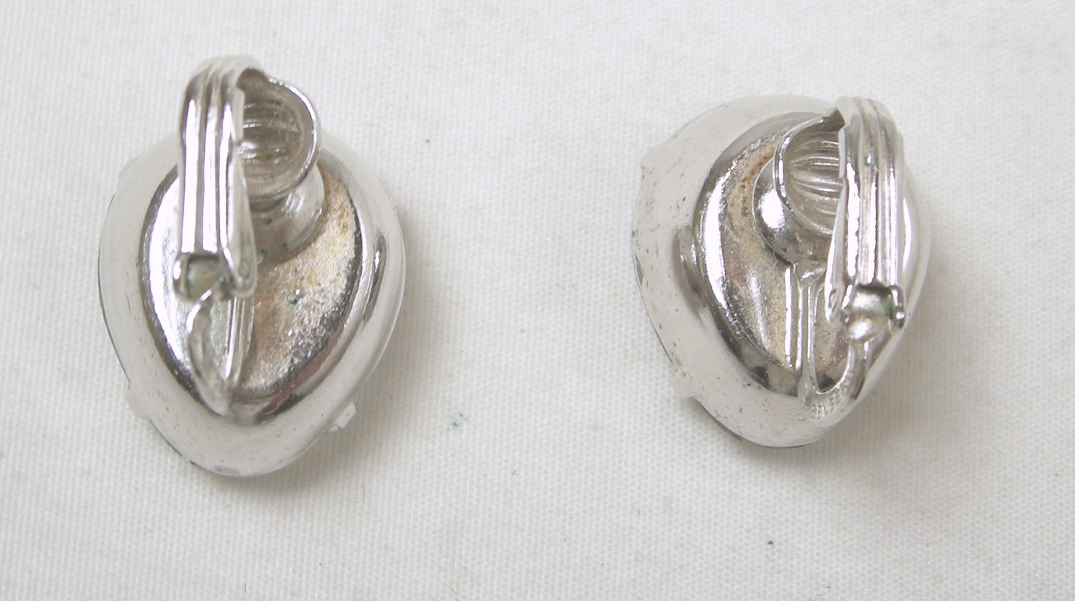 Women's Vintage Unsigned Eisenberg Crystal Earrings For Sale