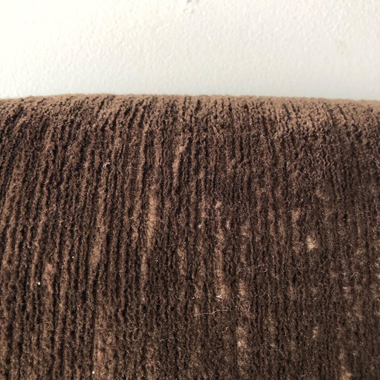 Vintage Uphostered Headboard with Linen Velvet Slipcover by Anichini at