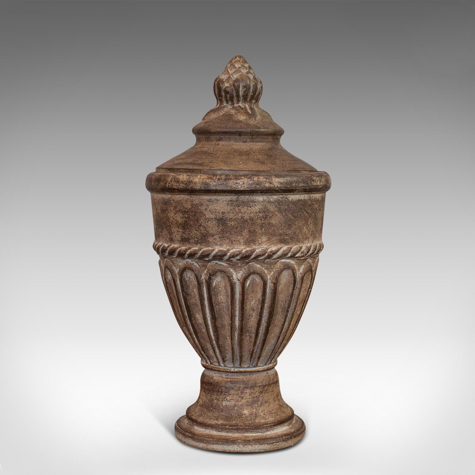 vintage urn