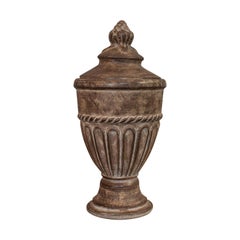 Retro Urn, English, Terracotta, Decorative, Garden, Fireside, Ornament